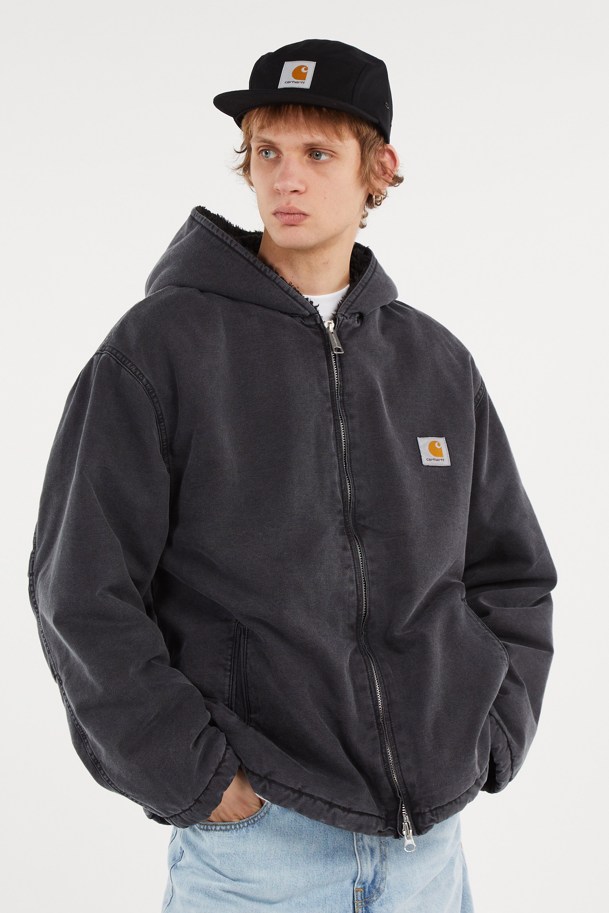 Hooded jacket Black