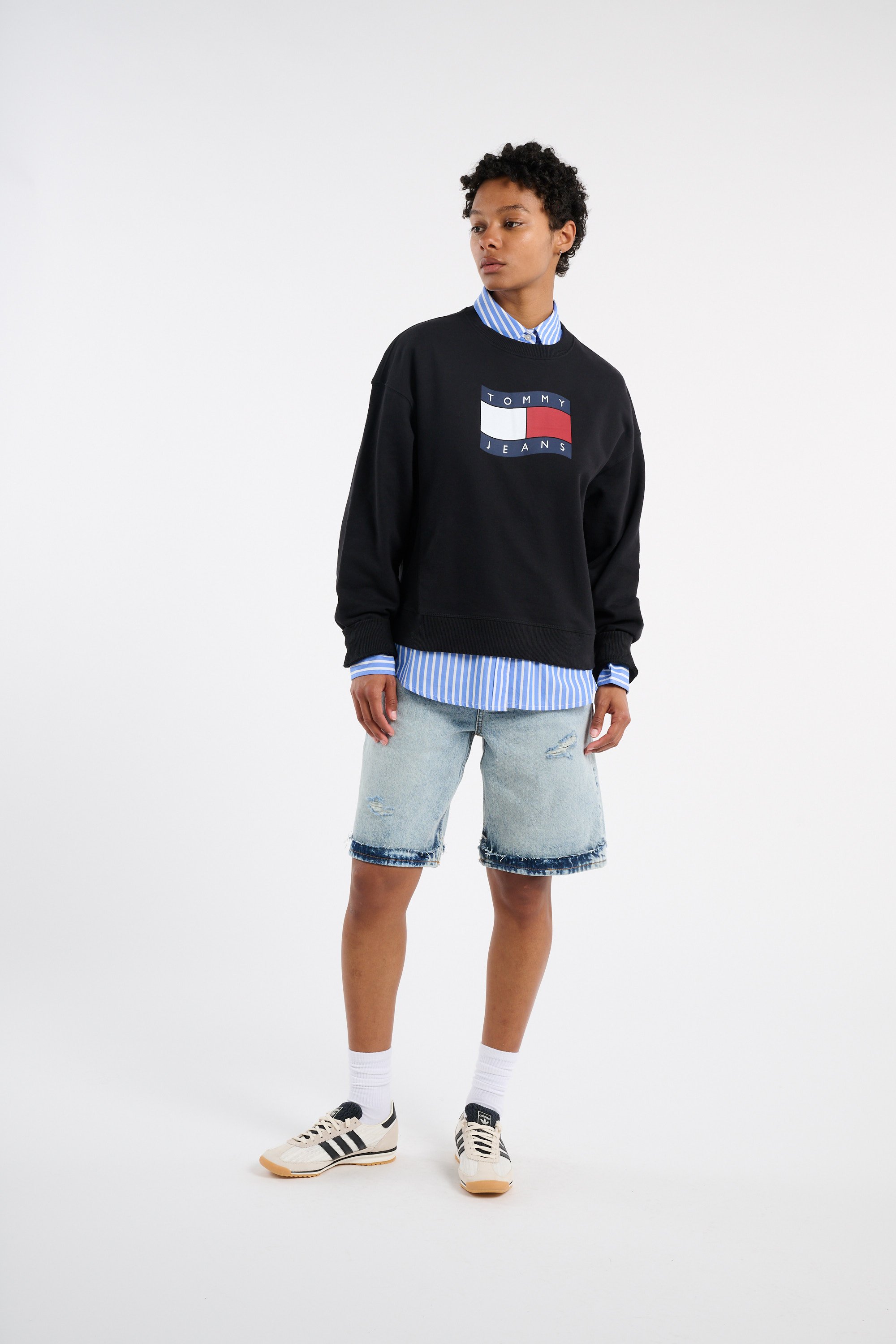 Sweatshirt TOMMY JEANS Noir