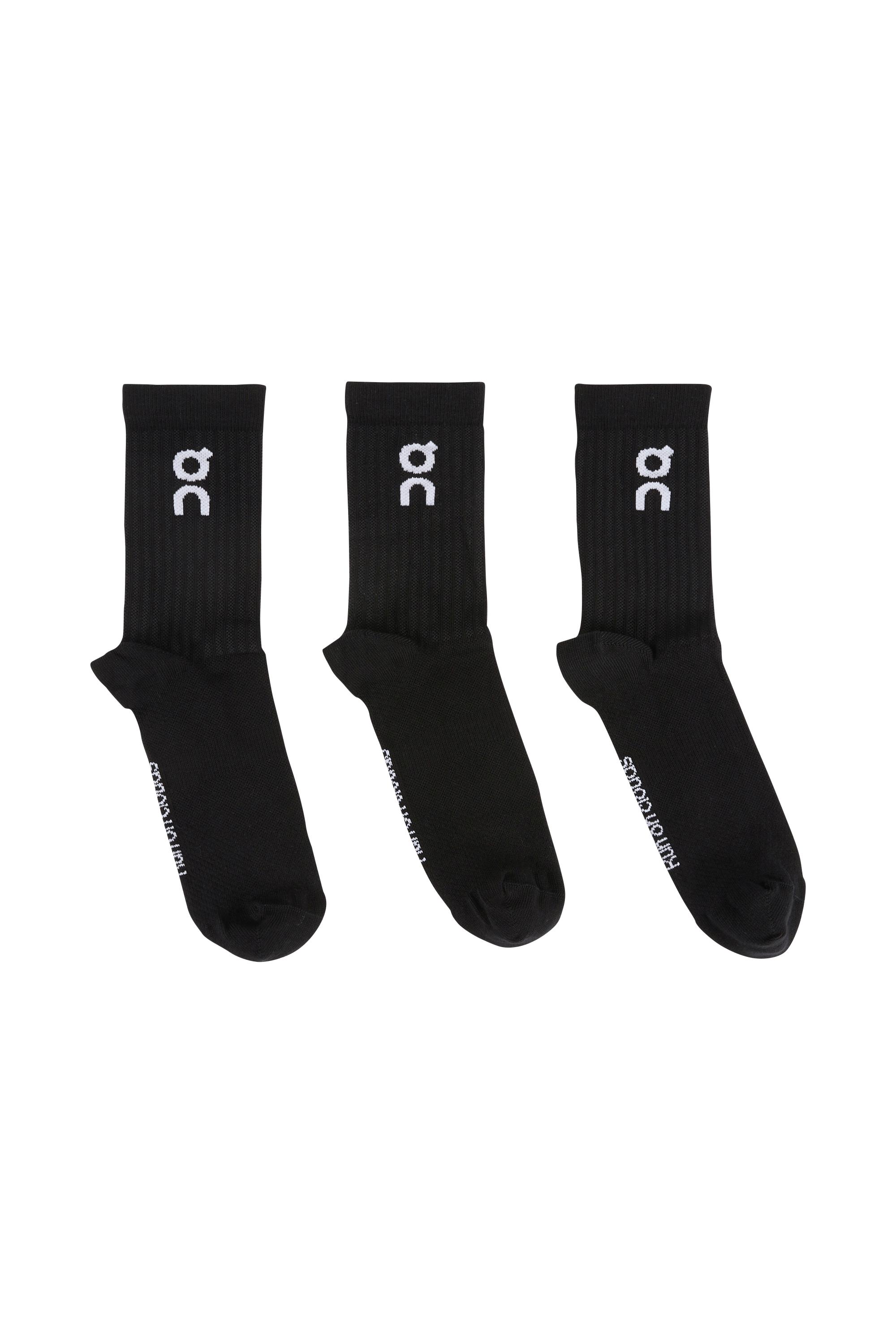 Lot de 3 paires de chaussettes Logo Sock High 3P Black