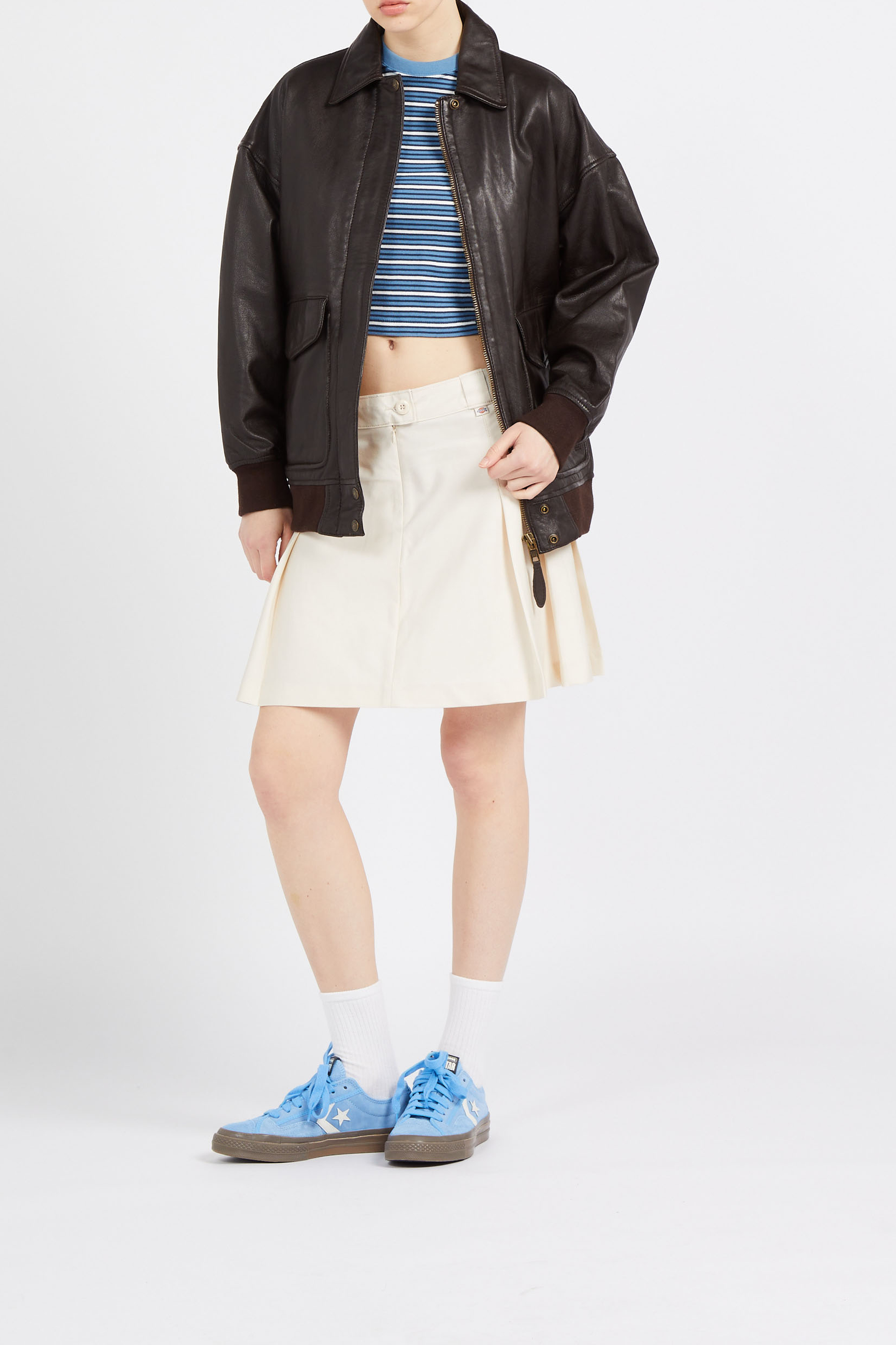 Blouson SCHOTT Marron