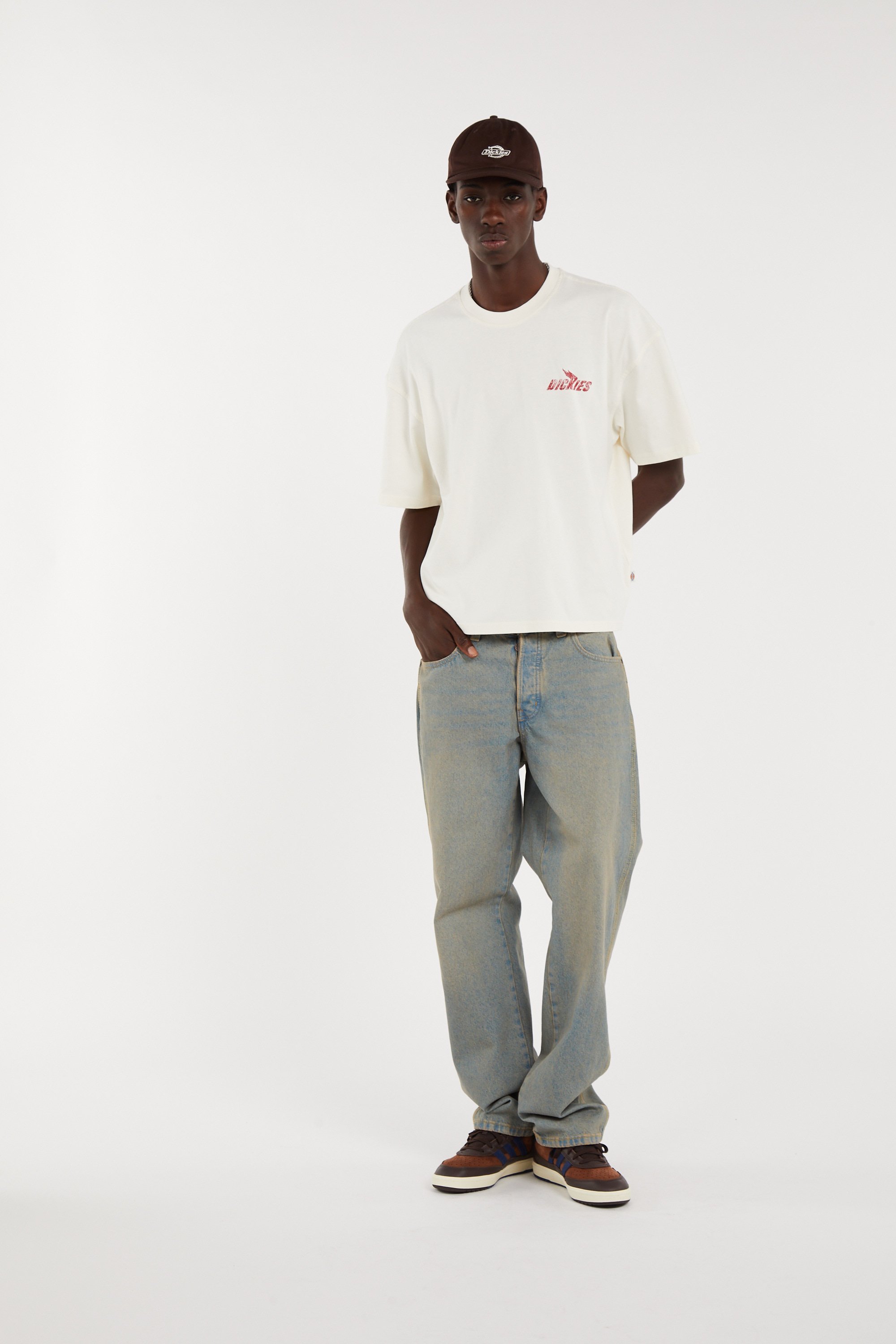 Casquette DICKIES Marron