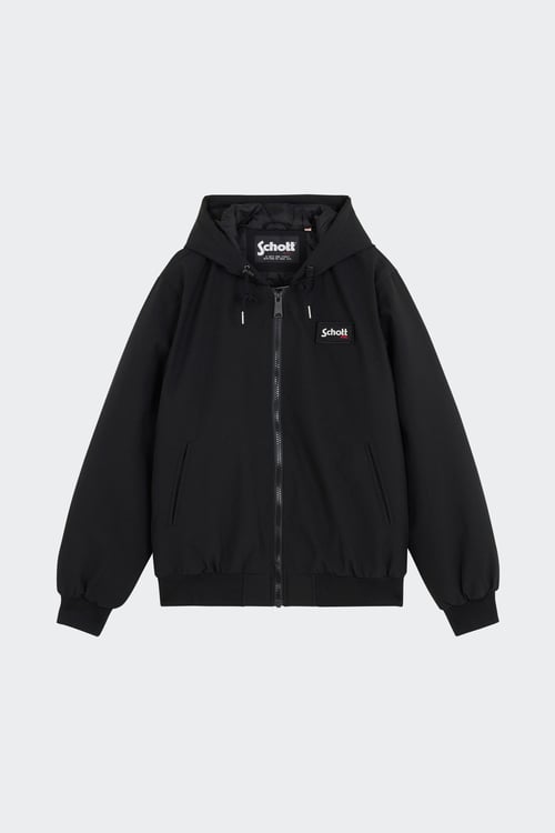 Schott Homme Doudoune Taille S - Noir