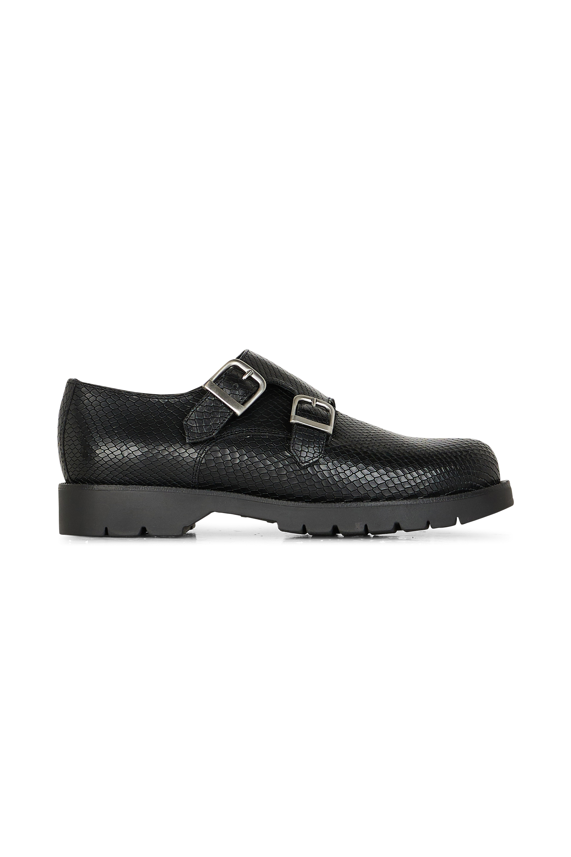 Chaussures Monk Noir