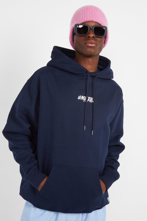 JACKER Hoodie Bleu