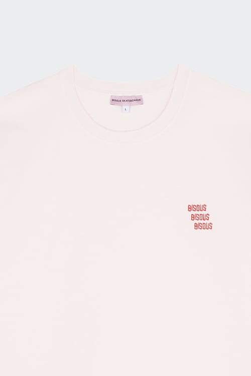 BISOUS SKATEBOARDS T-shirt Rose