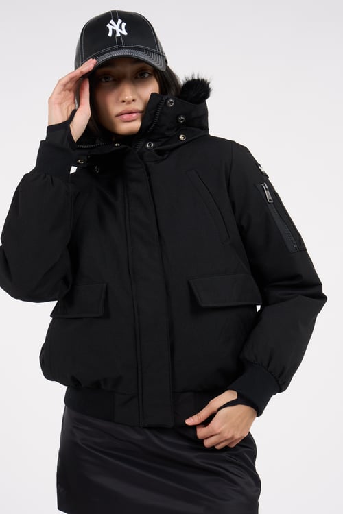SCHOTT Doudoune Noir
