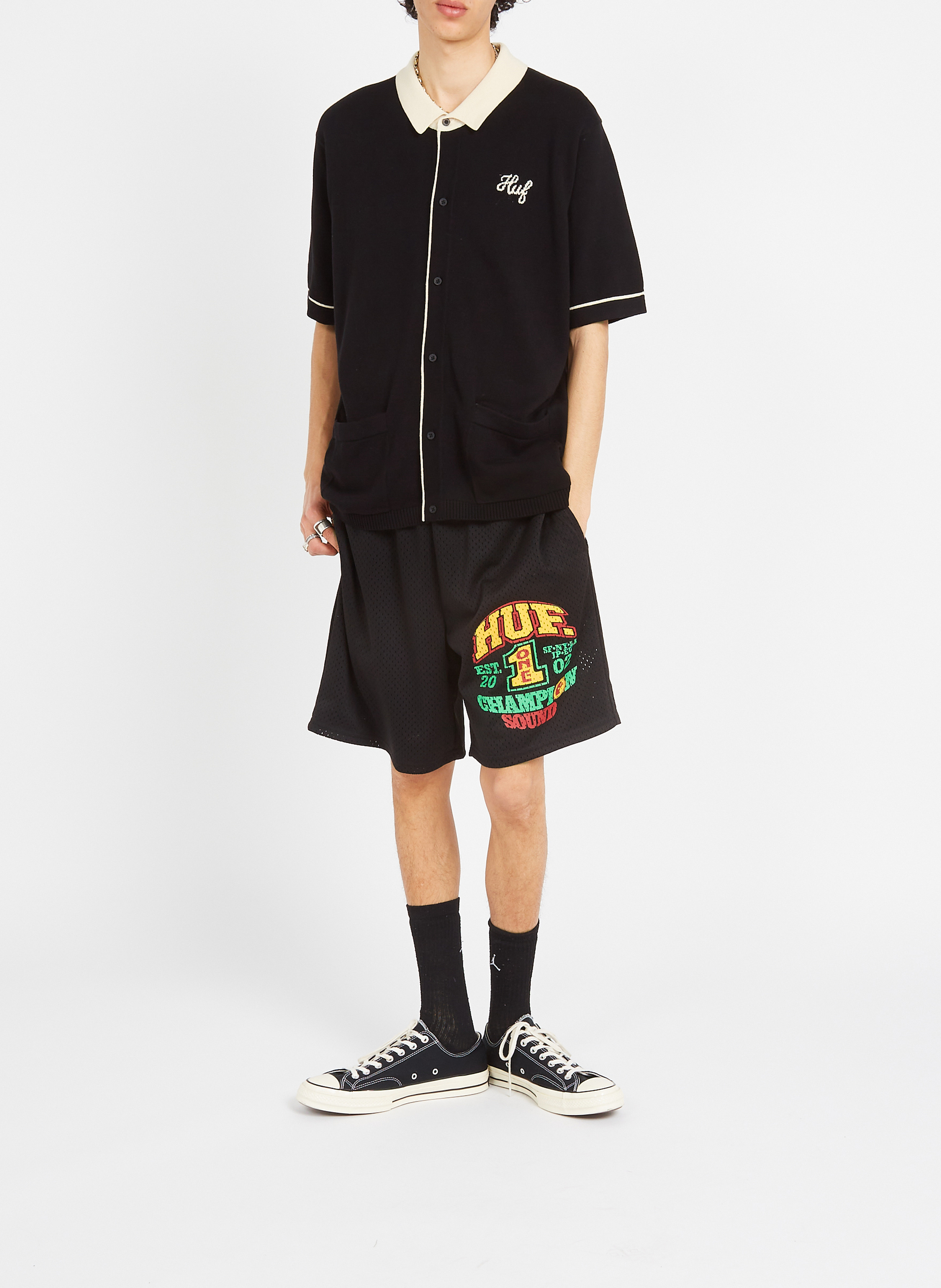 Shorts | Black HUF Men