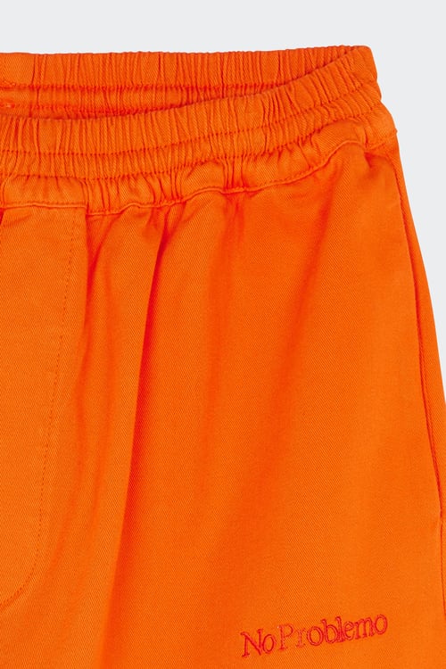NO PROBLEMO Short Orange