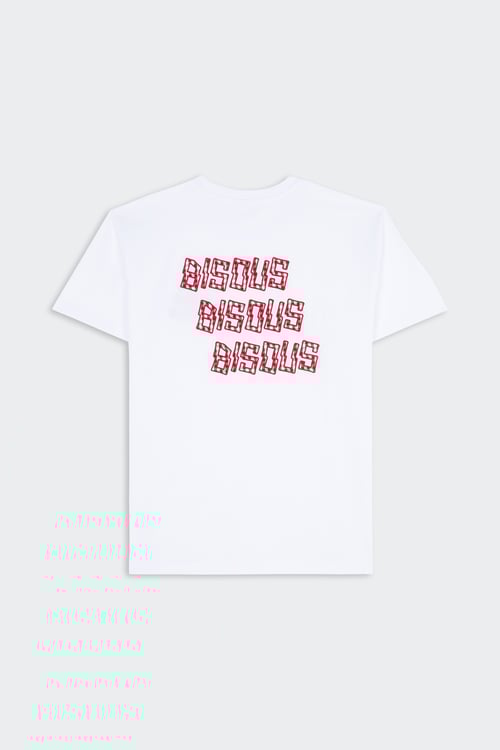 BISOUS SKATEBOARDS T-shirt Blanc