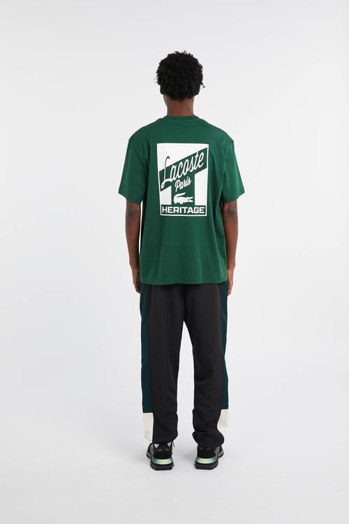 LACOSTE T-shirt Vert