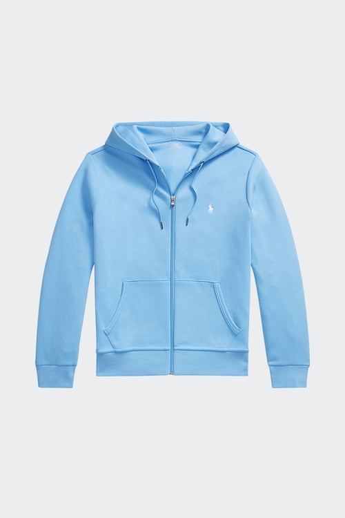 Polo - Hoodie zippé - Taille S Bleu