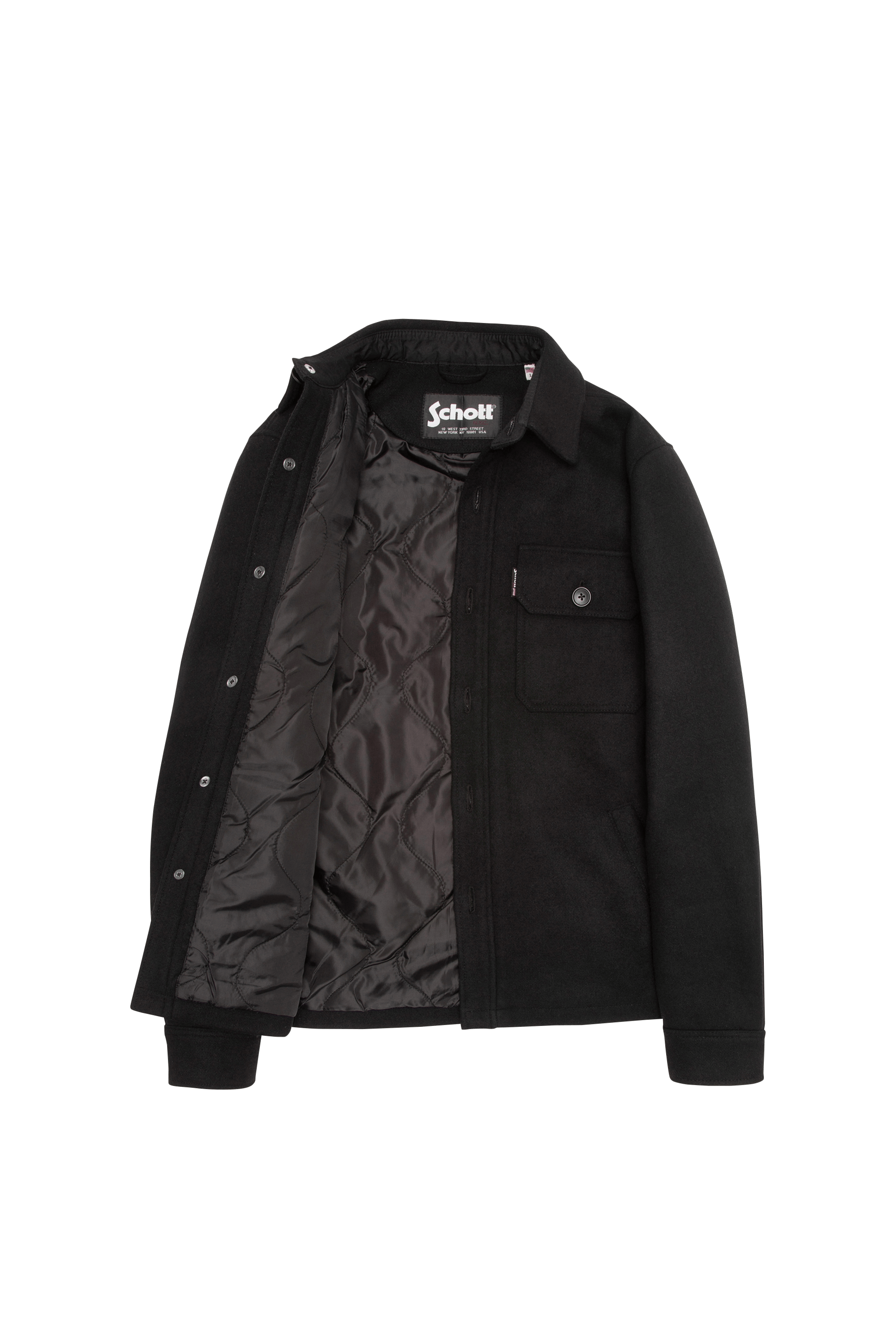 Jacket | Black SCHOTT Men