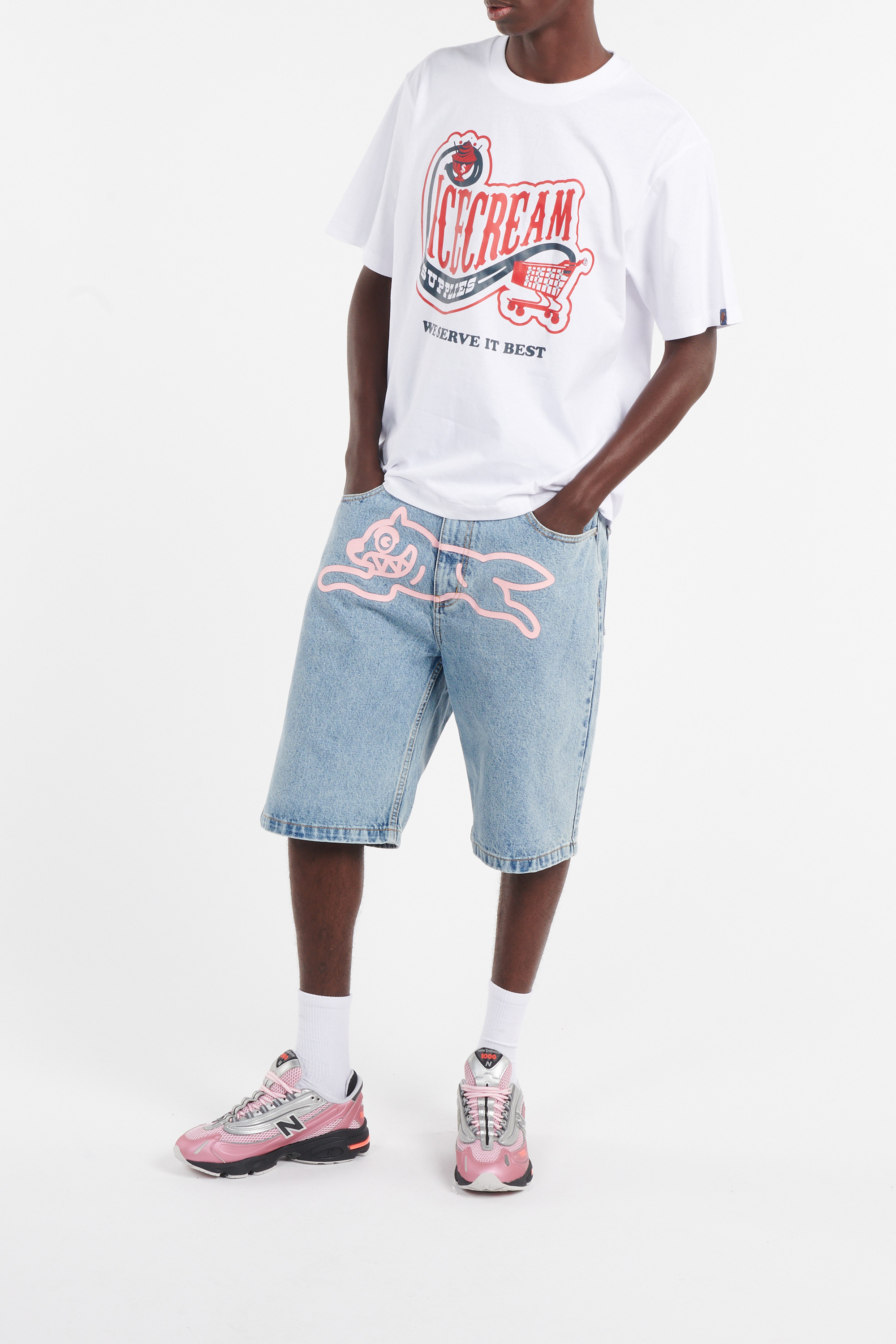 T-shirt ICE CREAM Blanc
