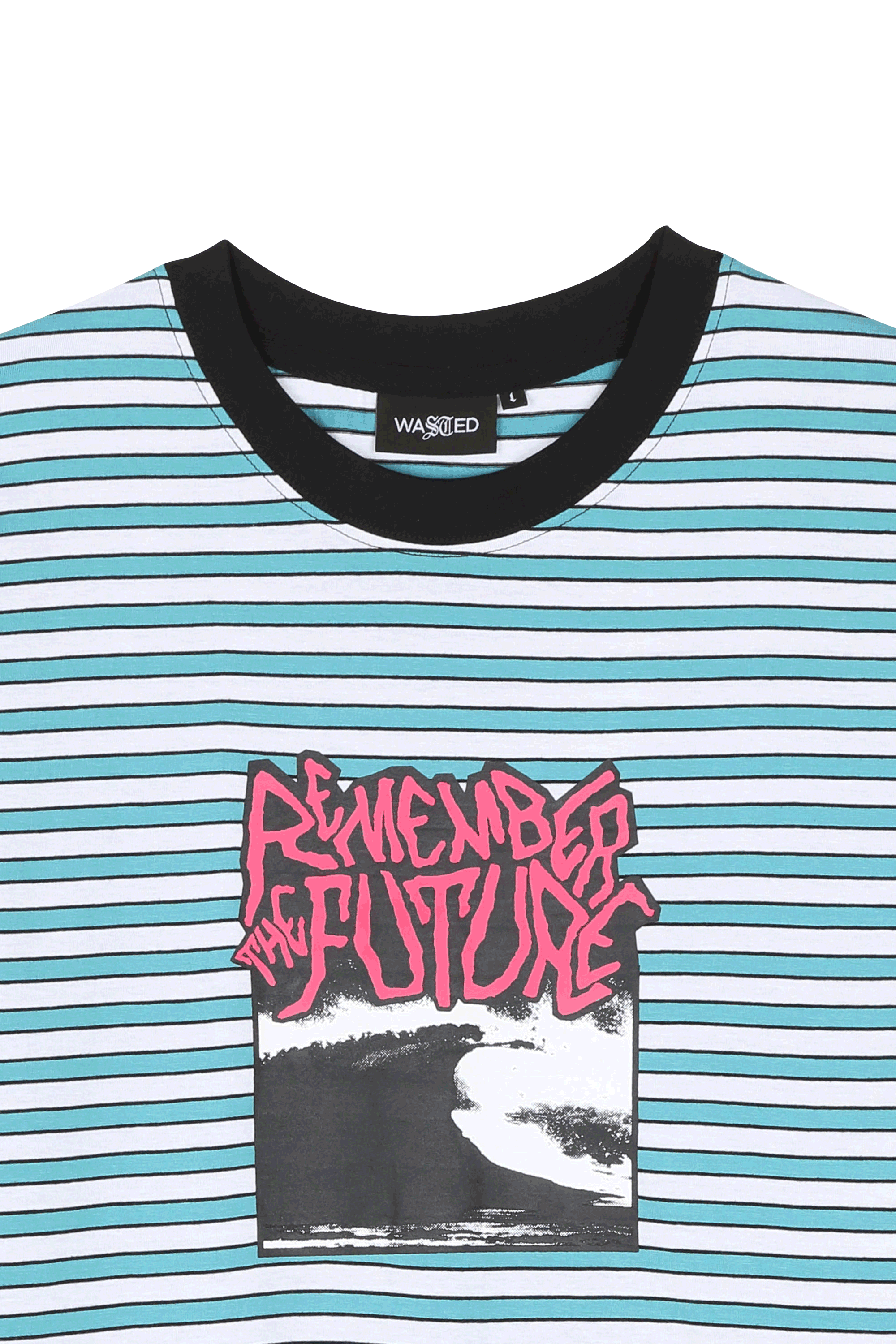 T-shirt  WASTED Bleu