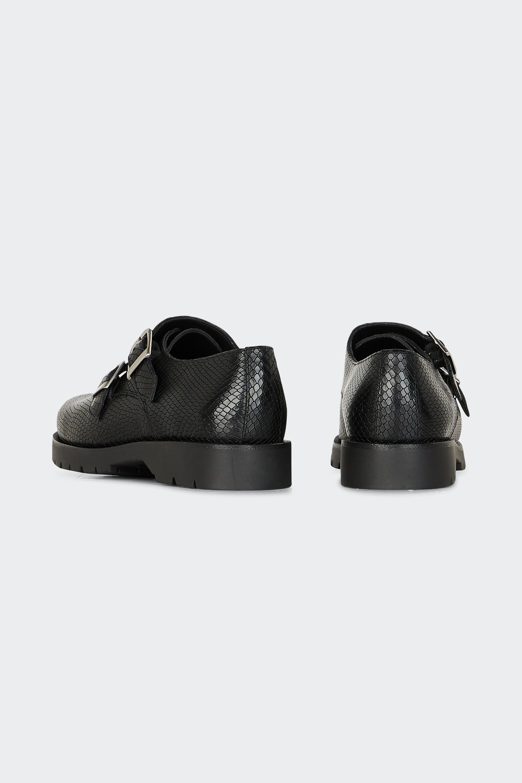 Monk Shoes | Black by KLEMAN Monk Shoes Black