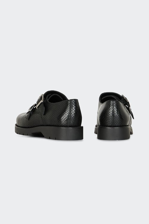 KLEMAN Chaussures Monk Noir