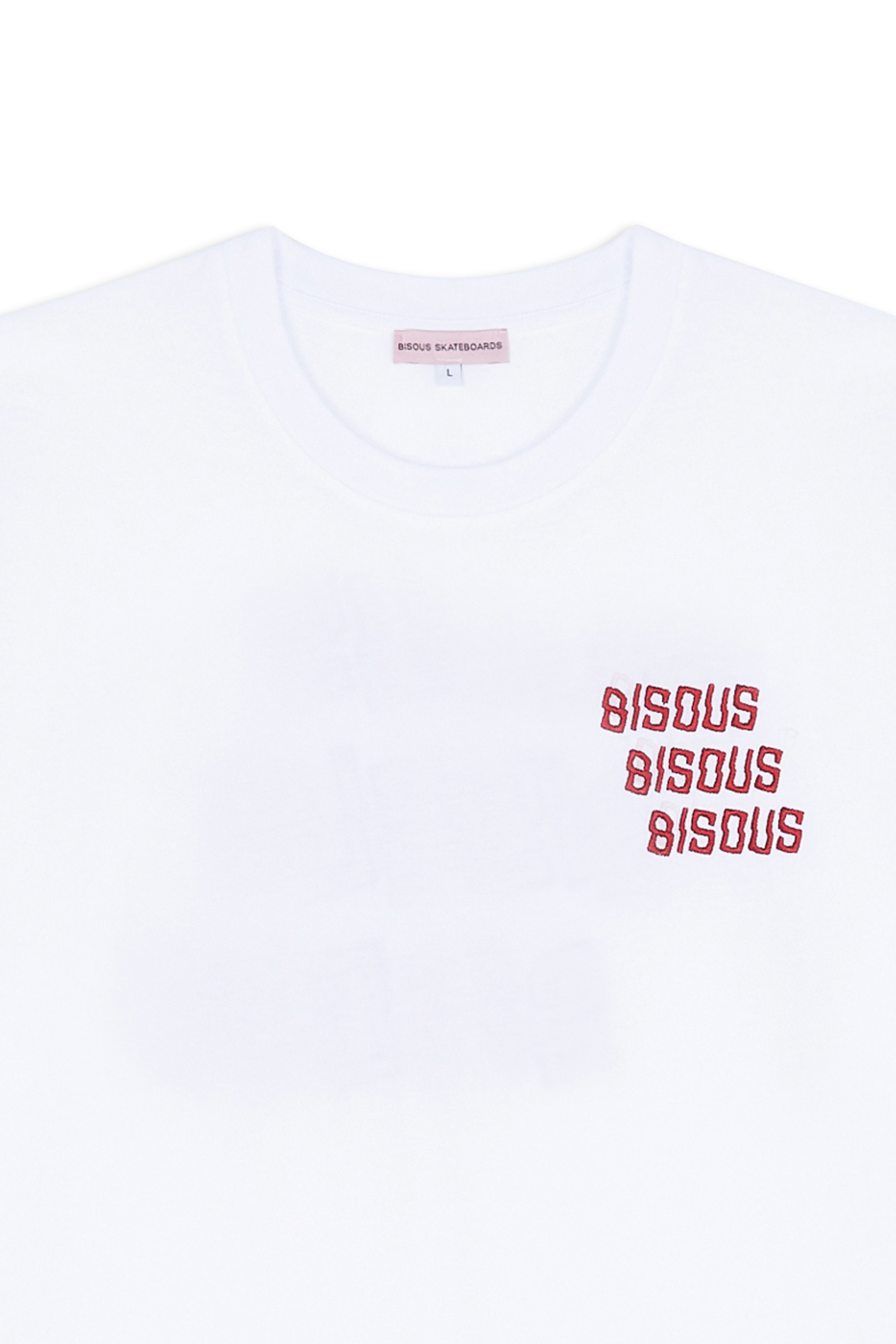 Regular-fit round-neck cotton T-shirt White