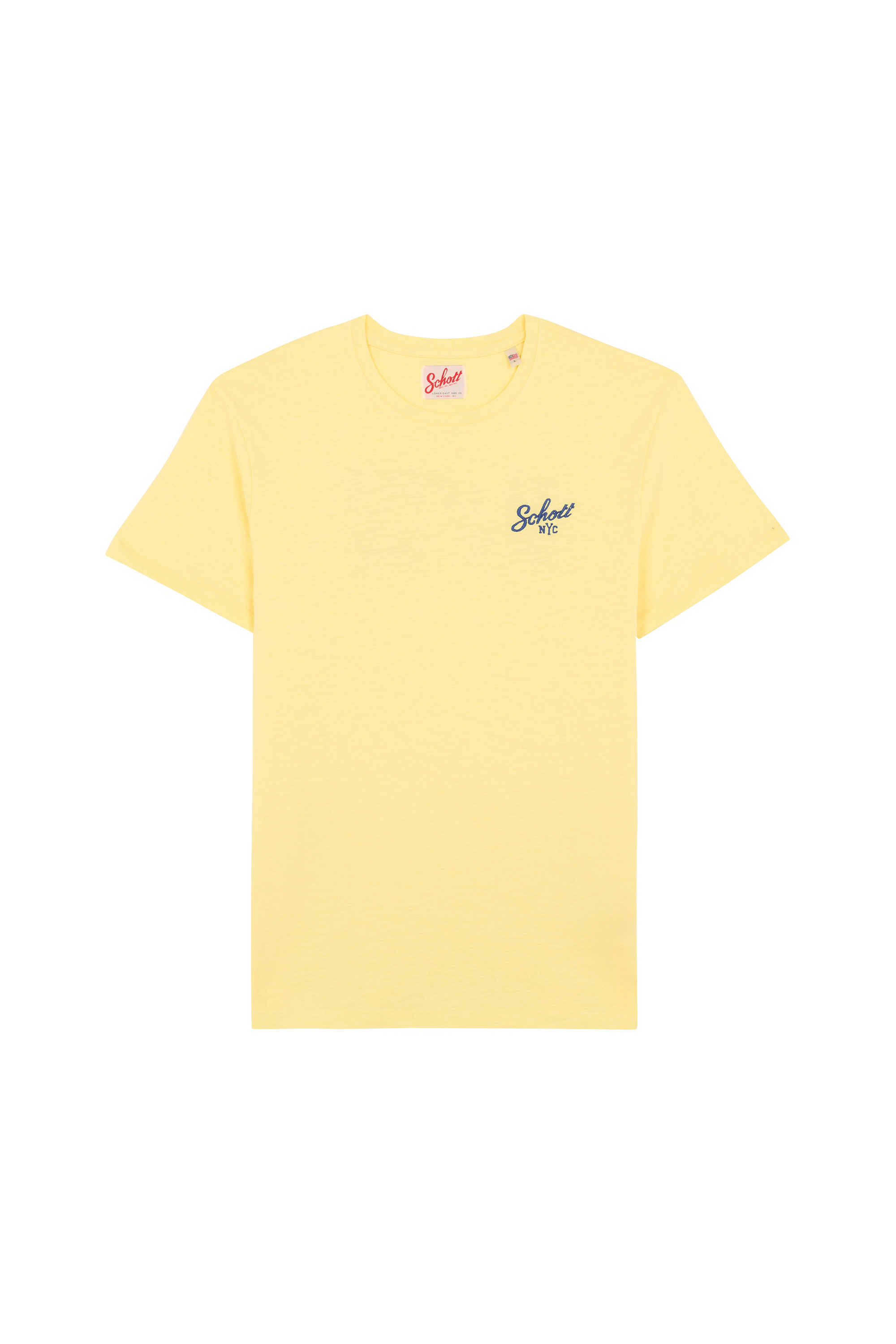 T-shirt TSHIRT SCHOTT Yellow