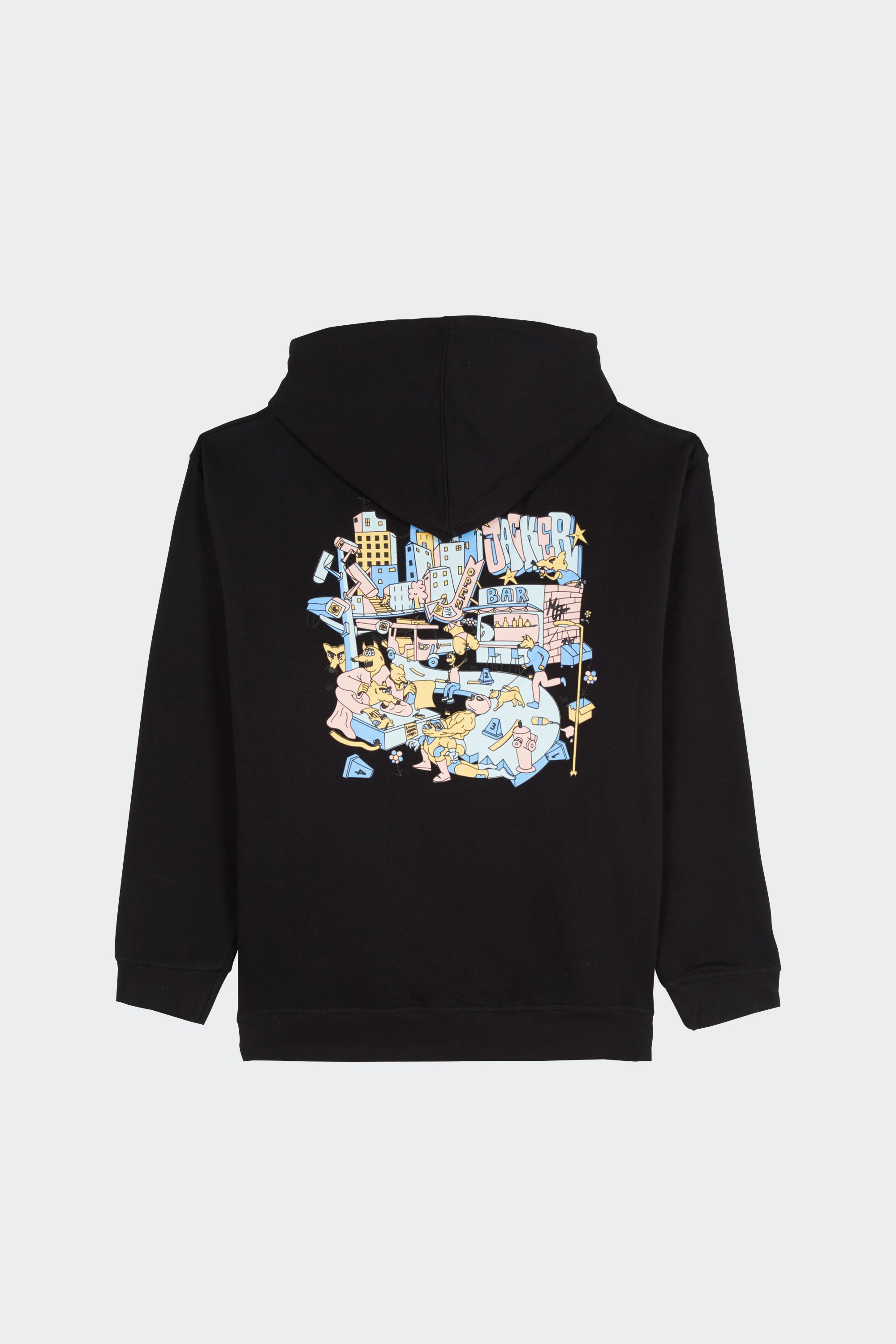 Hoodie | Black by JACKER Hoodie Black