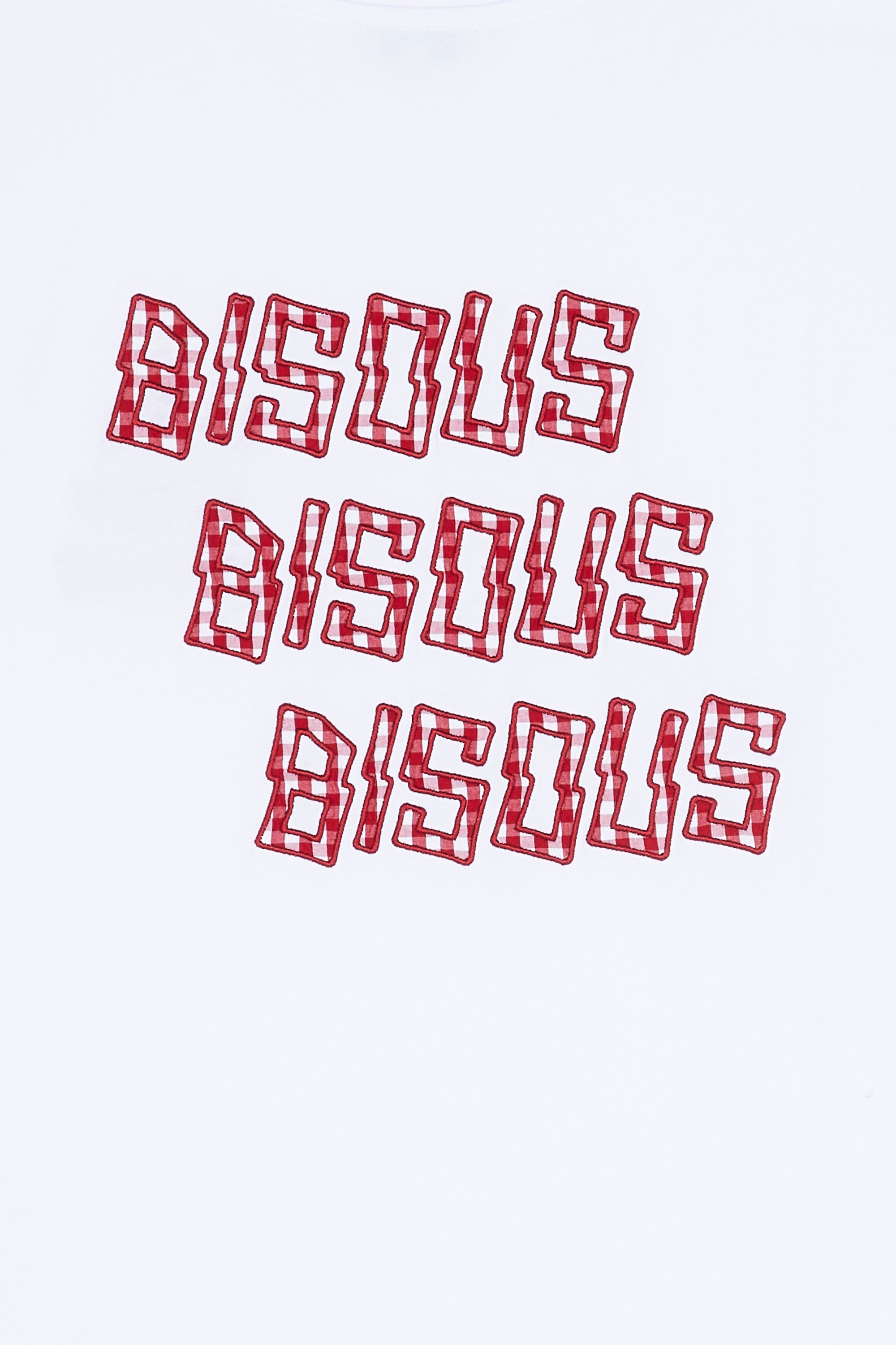 Regular-fit round-neck cotton T-shirt | White by BISOUS SKATEBOARDS Regular-fit round-neck cotton T-shirt White