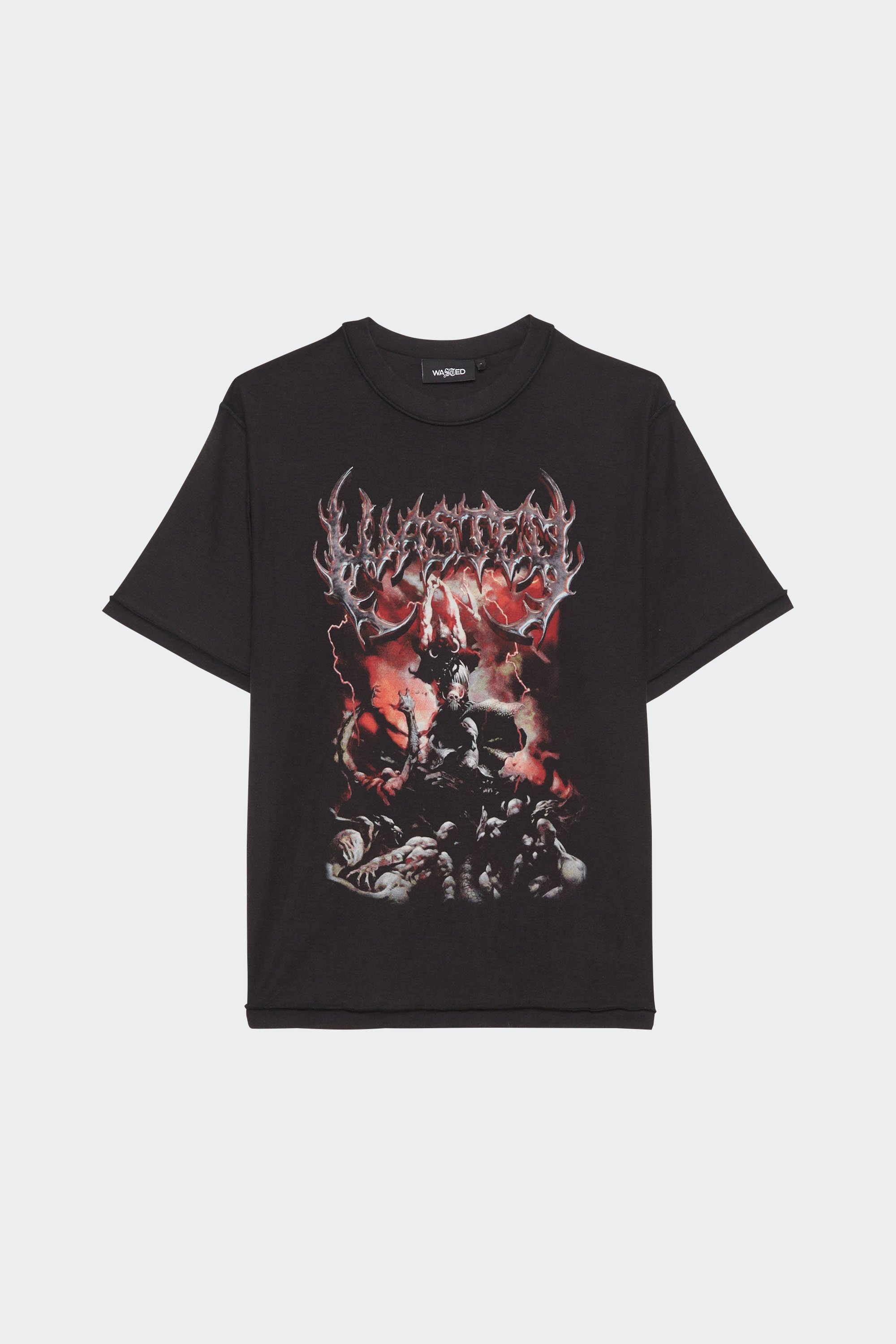 T-shirt | Black by WASTED T-shirt Black