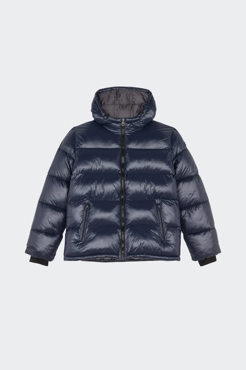 SCHOTT puffer coat Blue