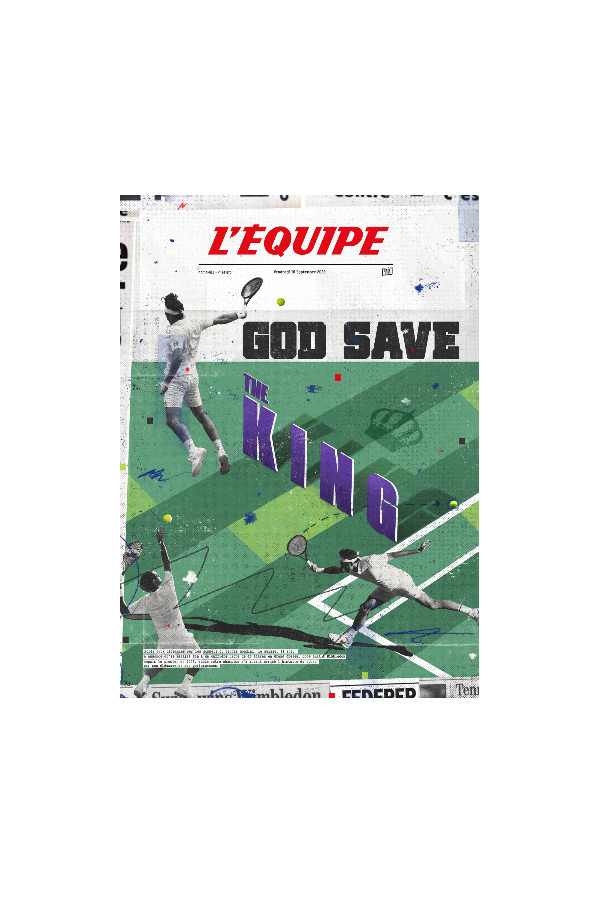 Affiche Multicolore
