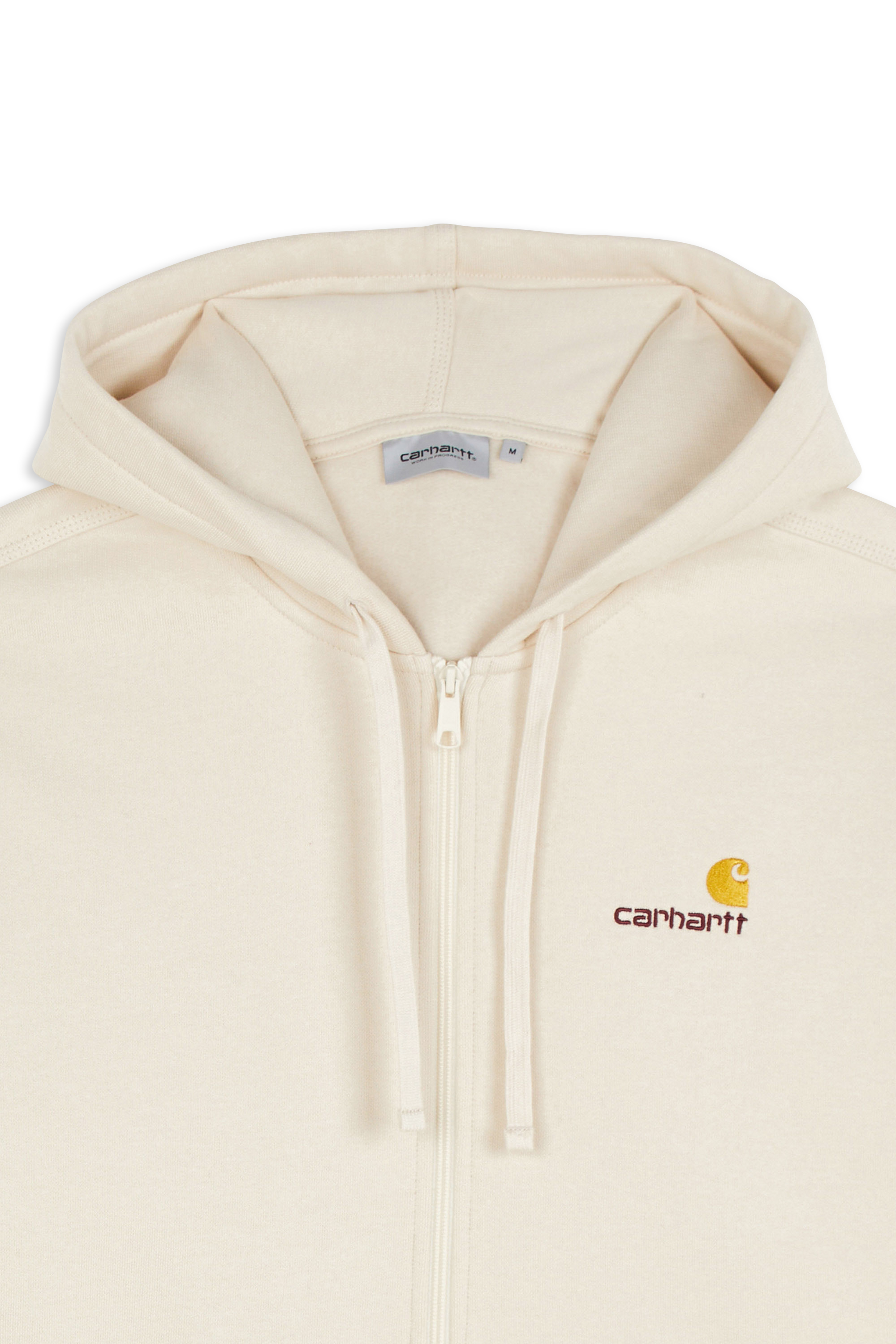 zip-up hoodie Beige