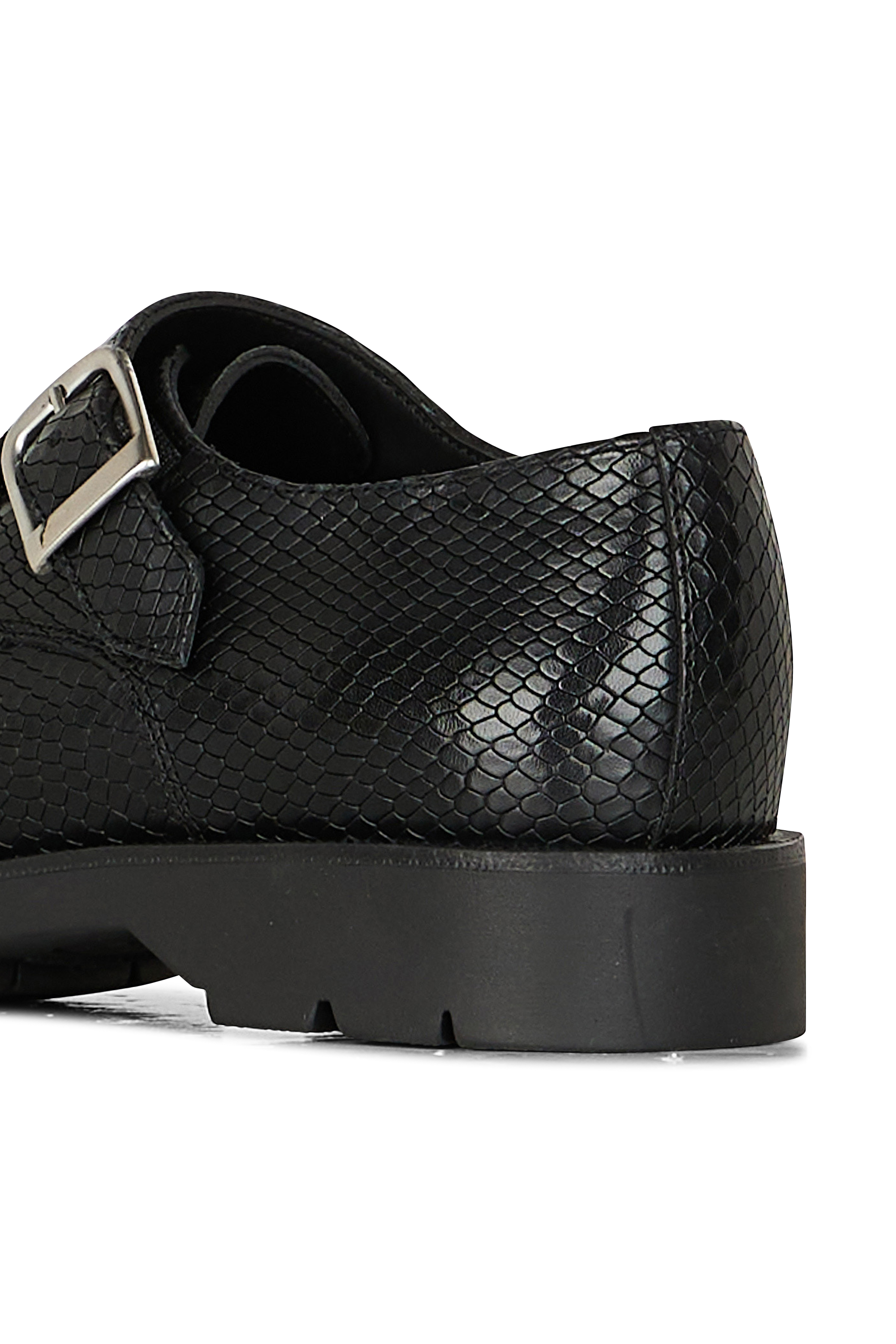Chaussures Monk Noir