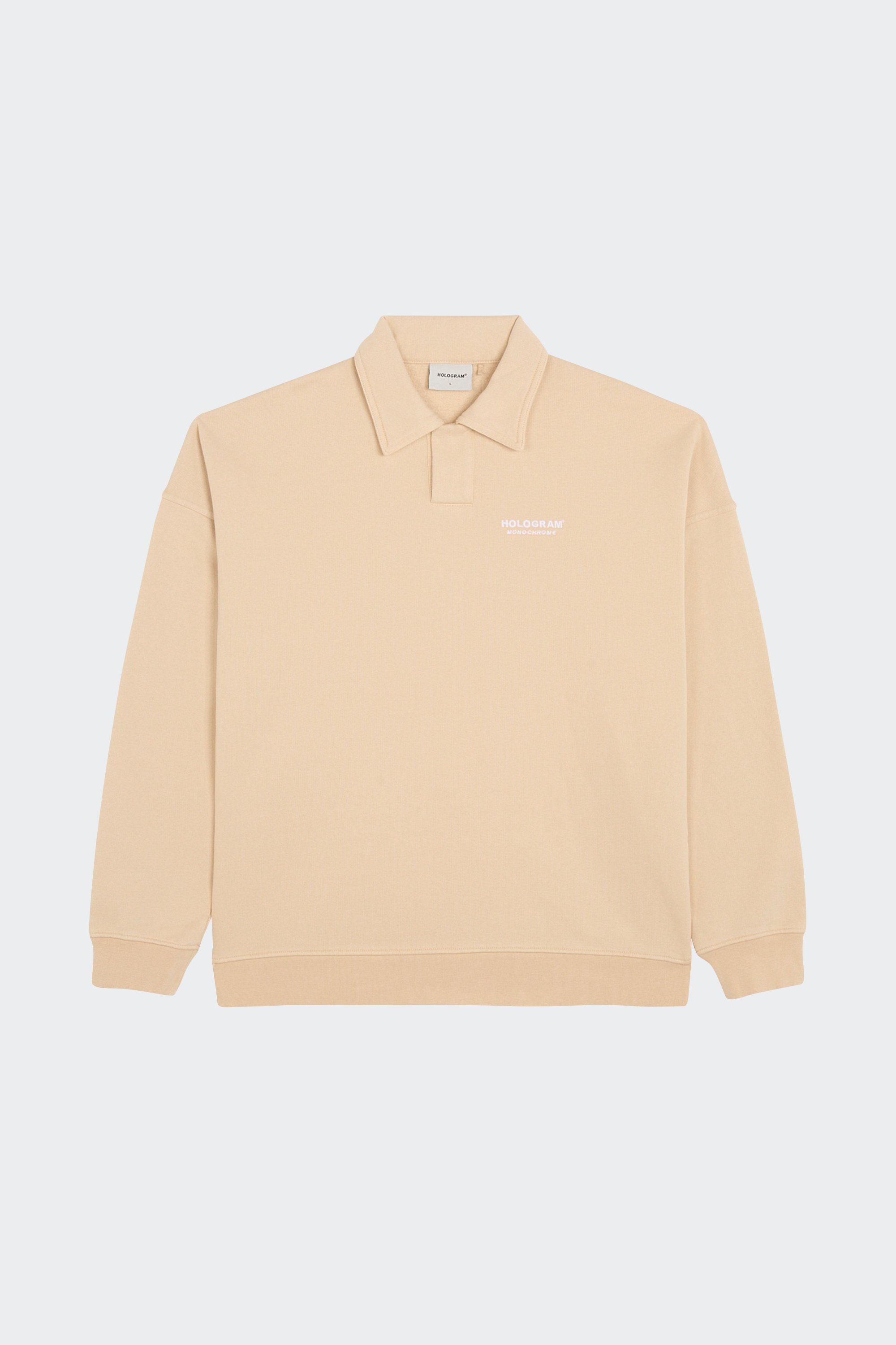 sweatshirt | Beige by HOLOGRAM sweatshirt Beige