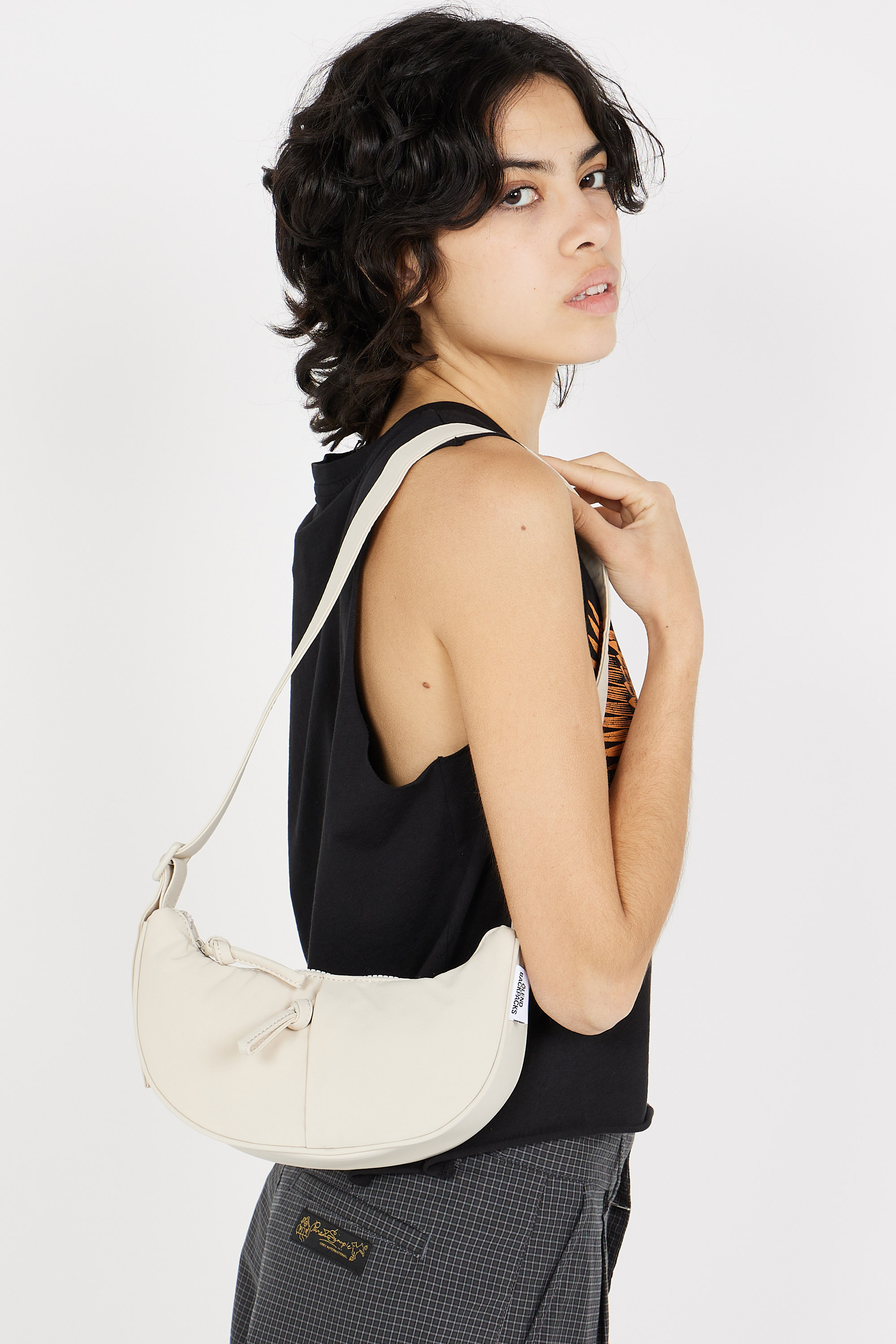 Sac banane Beige