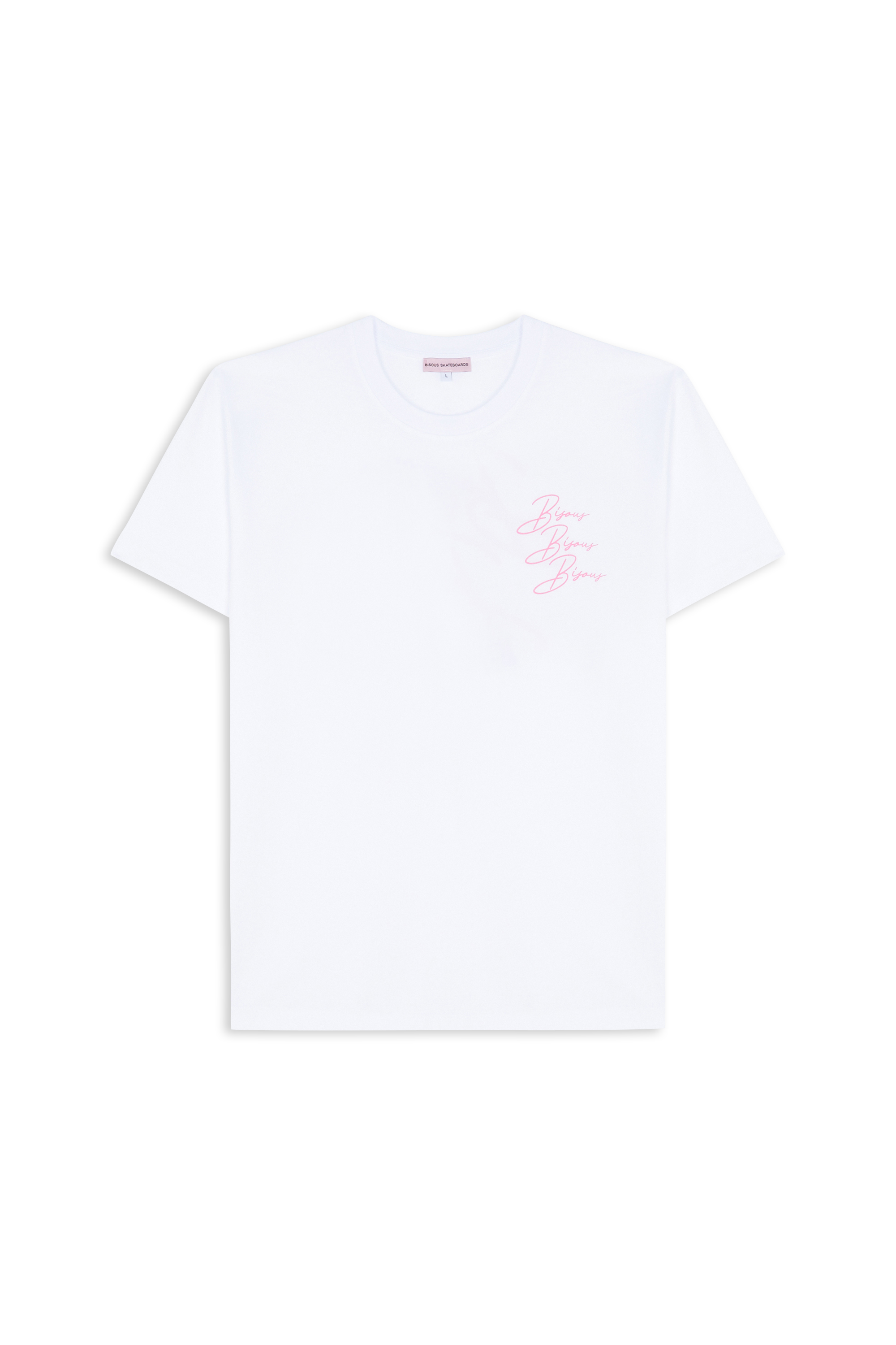 Regular-fit round-neck cotton T-shirt White