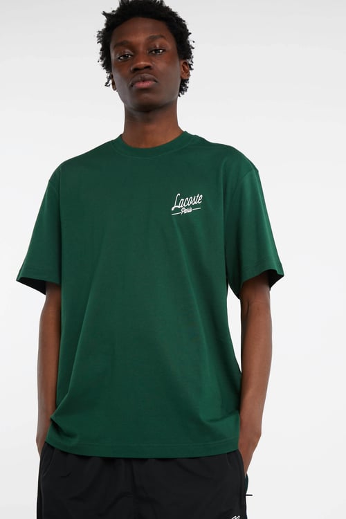 LACOSTE T-shirt Vert