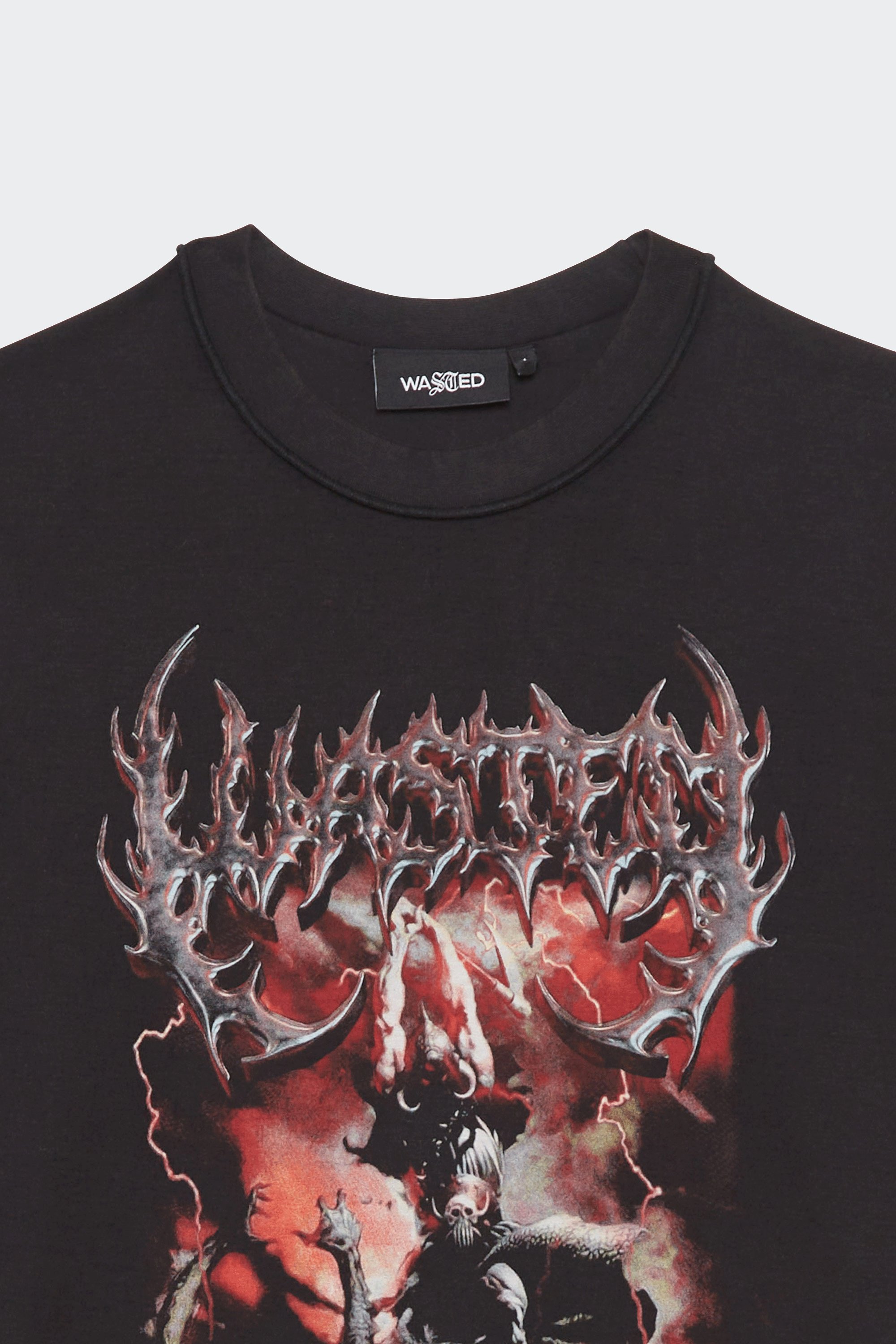 T-shirt | Black by WASTED T-shirt Black
