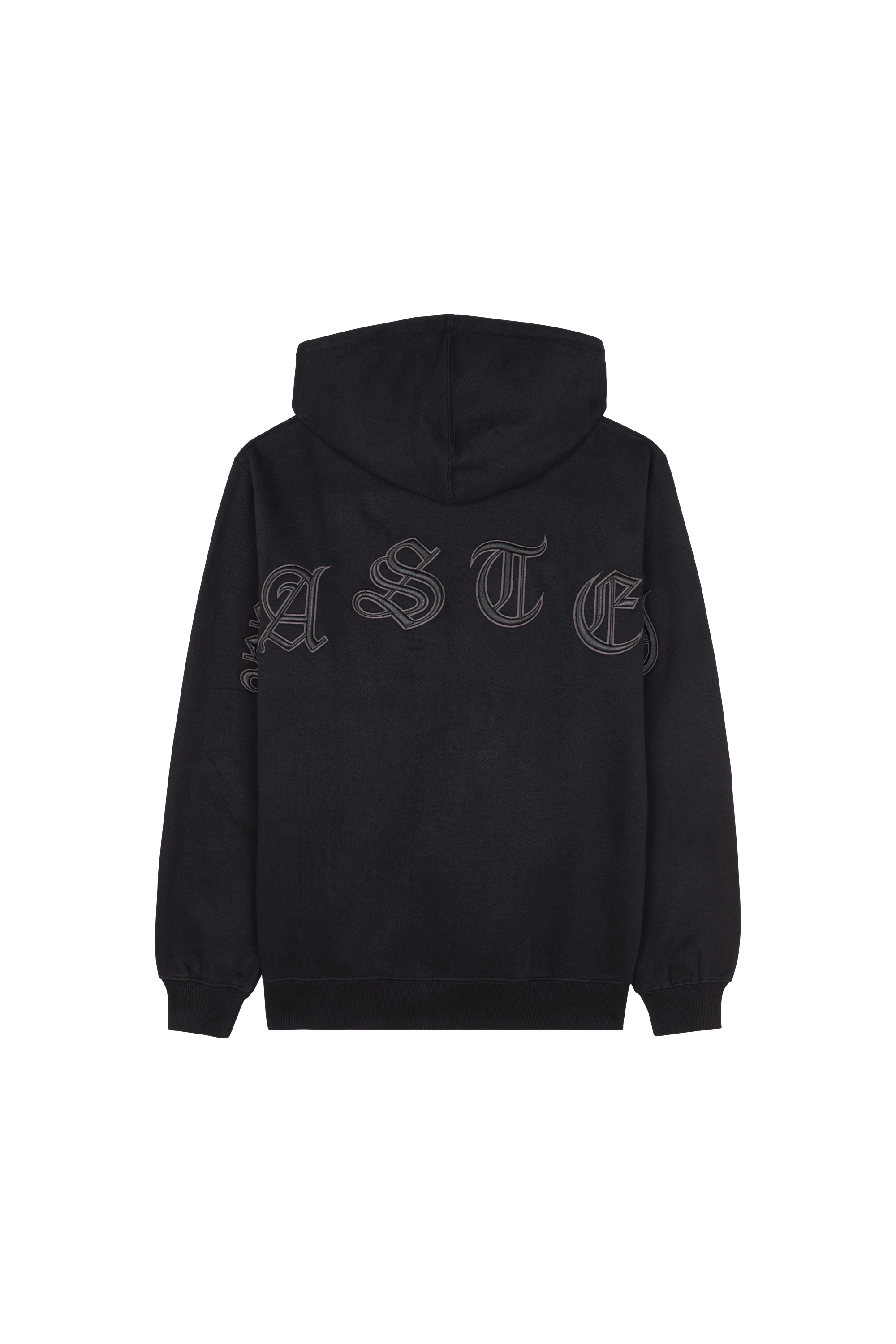 zip-up hoodie Black