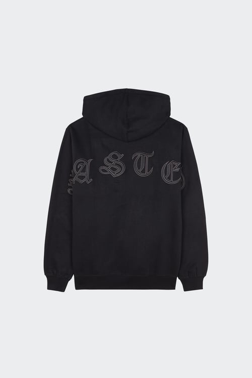 WASTED Hoodie zippé Noir