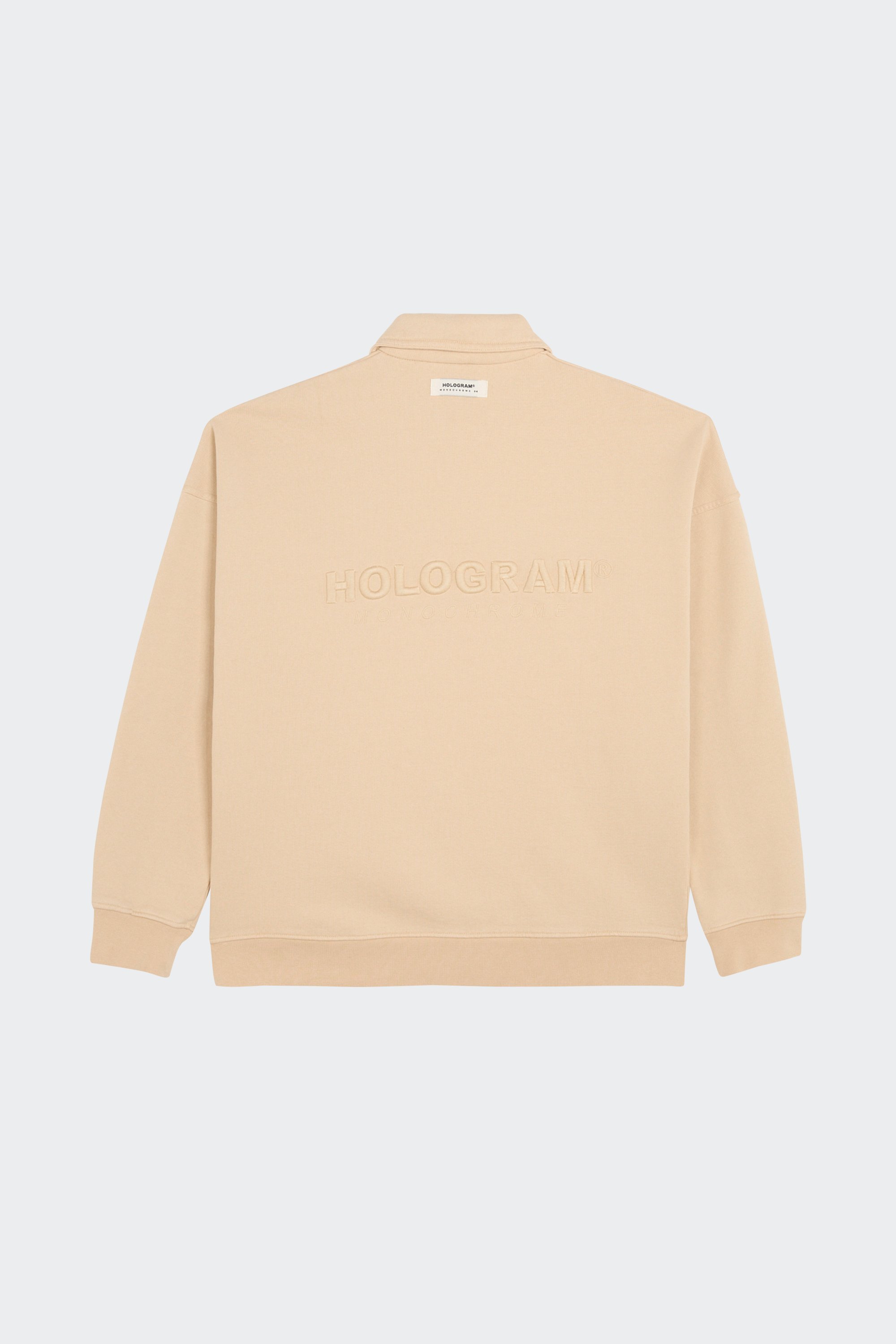 sweatshirt | Beige by HOLOGRAM sweatshirt Beige