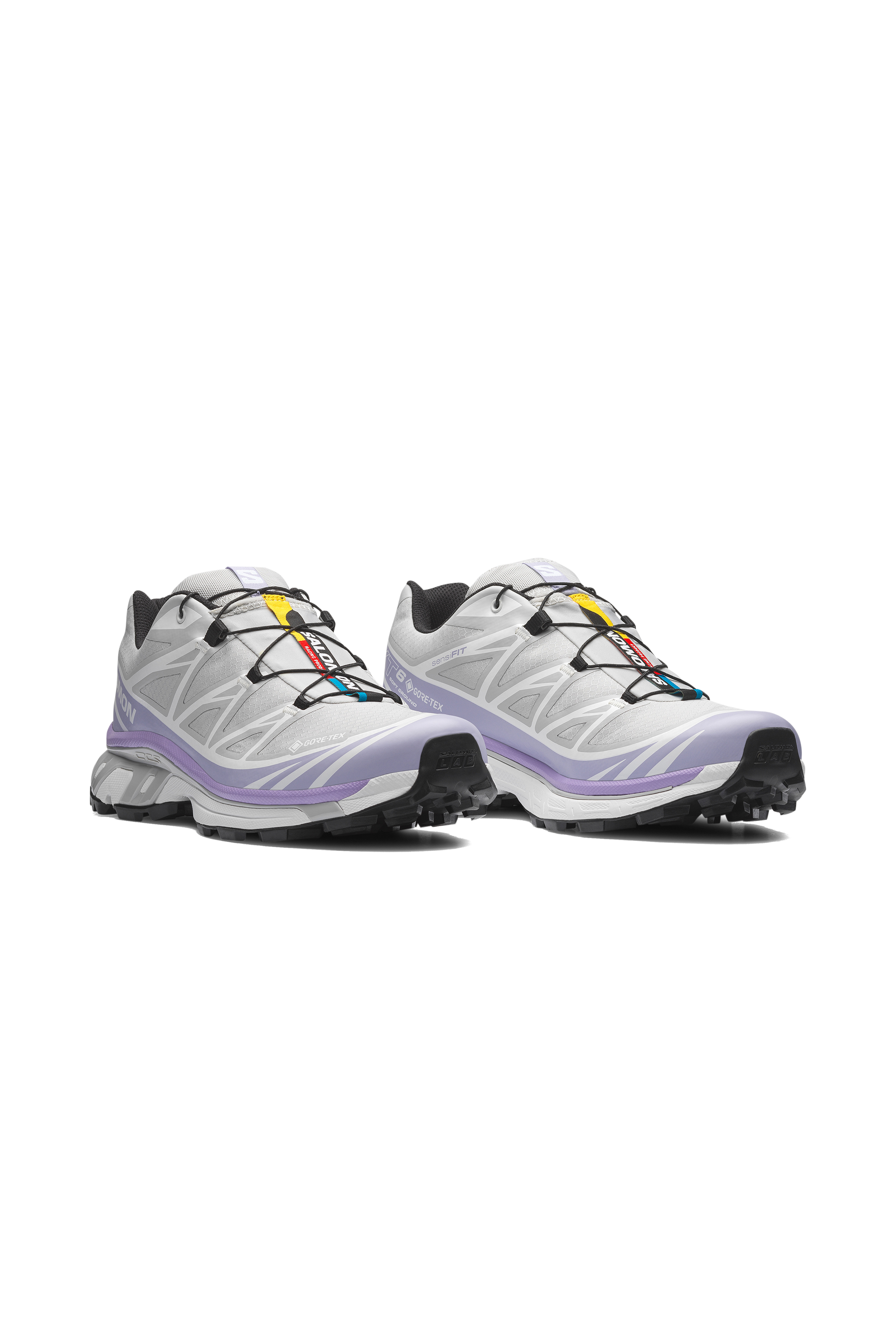 Men?s Storm 96 LO fabric and leather sneakers | Grey SALOMON Women