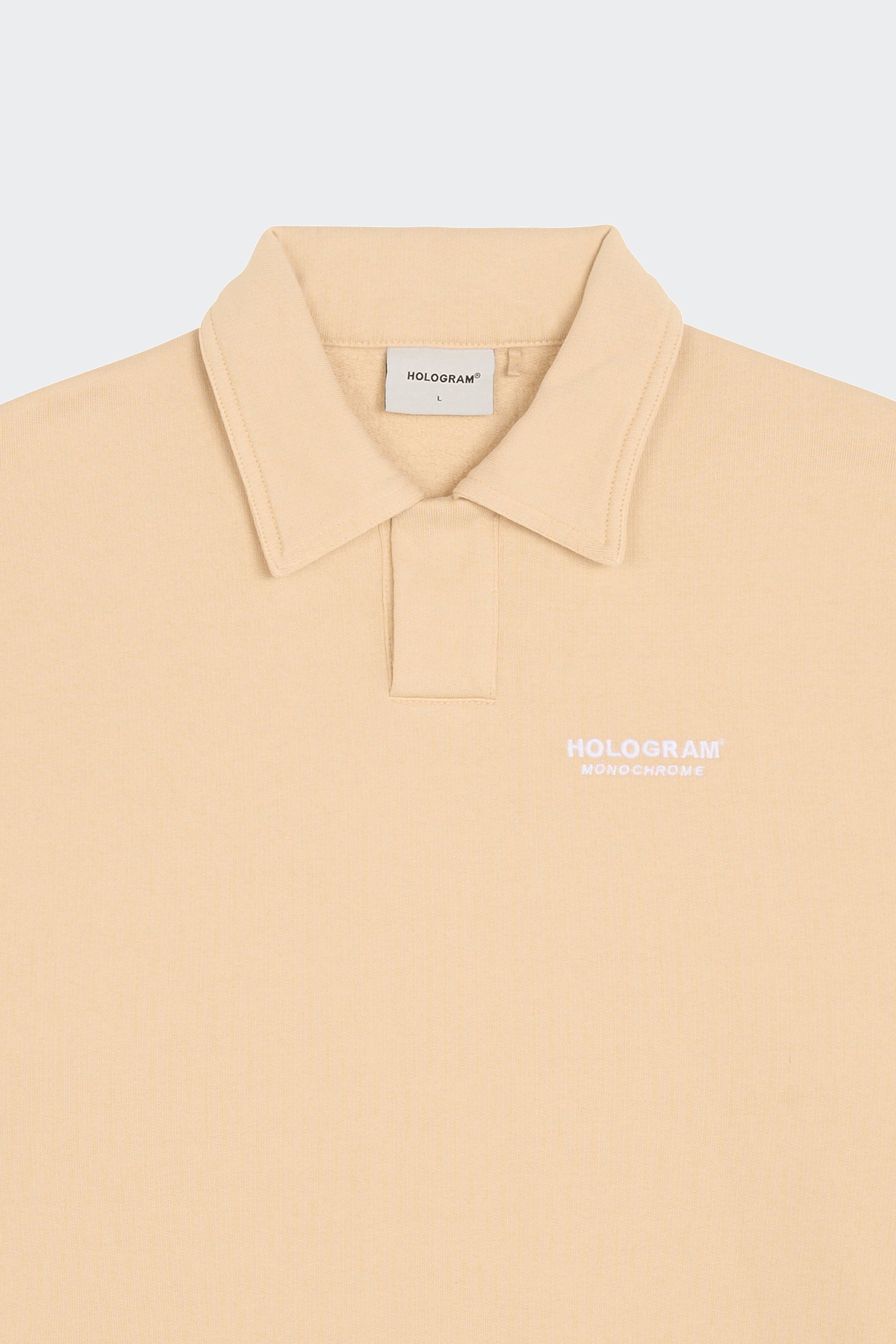 sweatshirt | Beige by HOLOGRAM sweatshirt Beige