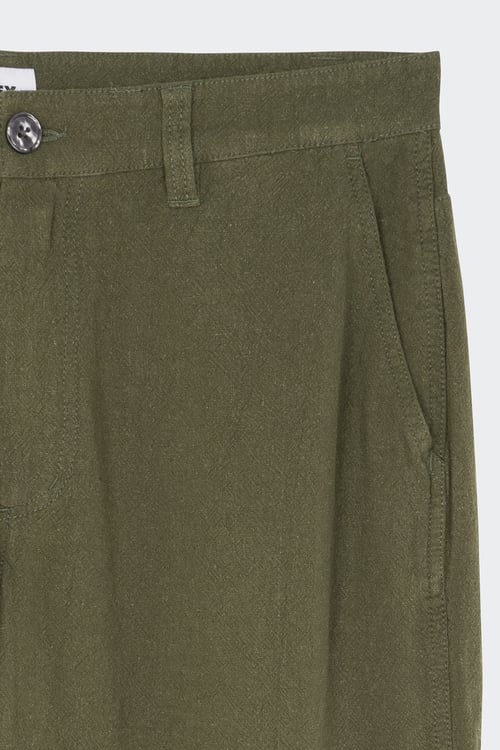 OBEY Pantalon Vert