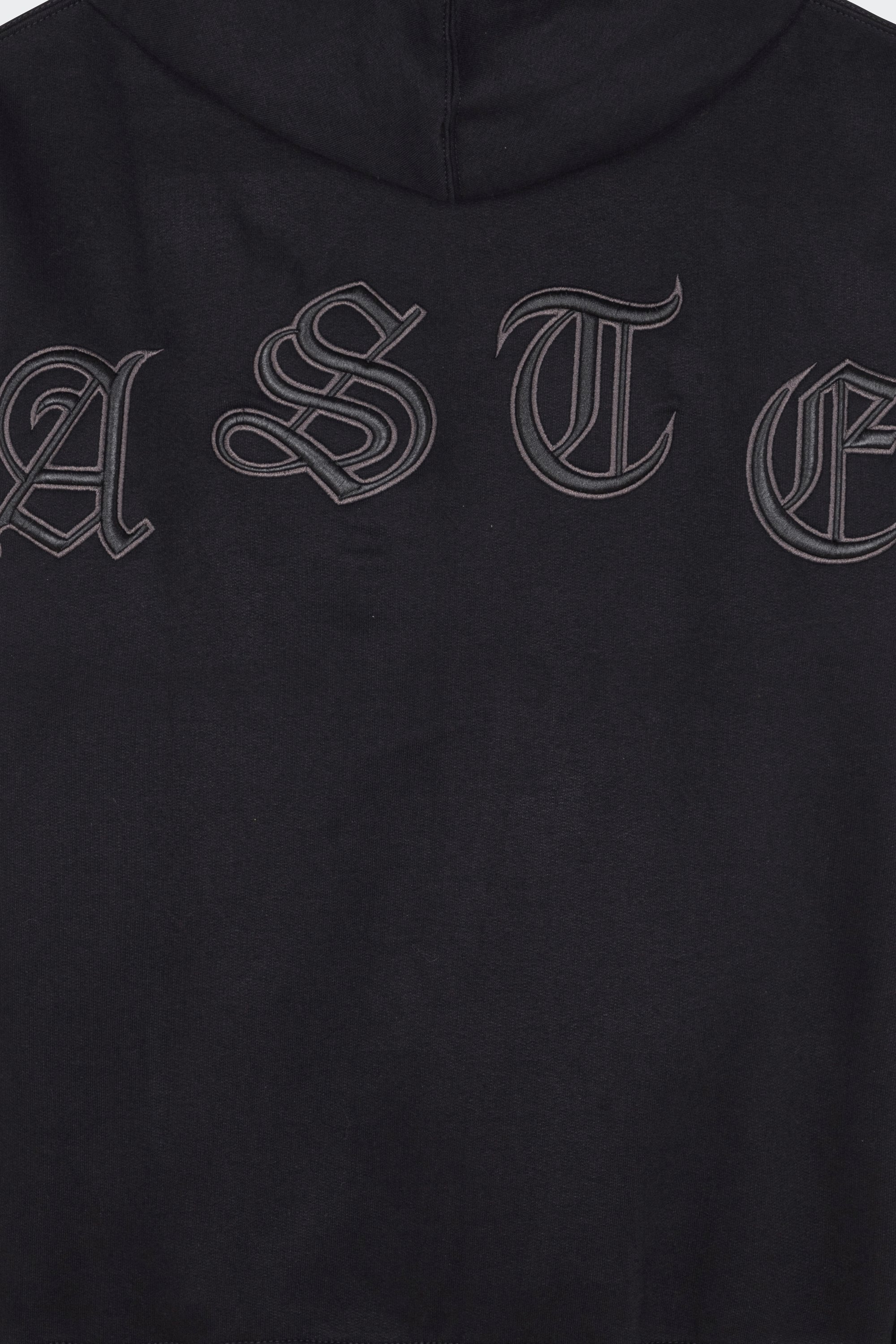 zip-up hoodie | Black by WASTED zip-up hoodie Black
