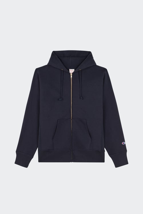 Hoodie zippé - Taille M Bleu