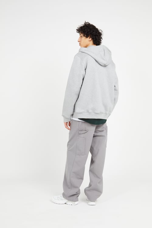 ADIDAS Hoodie zippé Gris