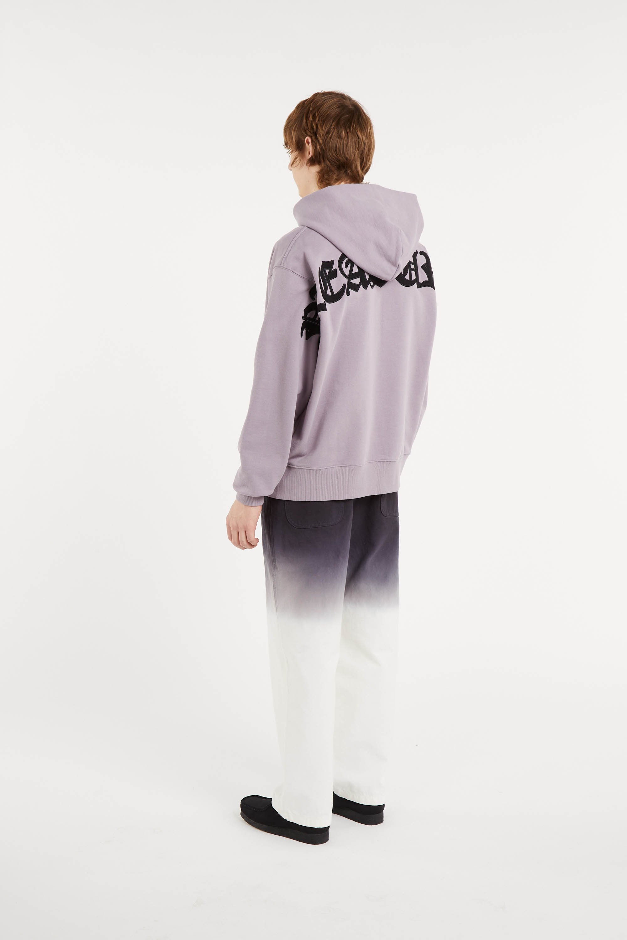 Sweat oversize à capuche en coton | Rose PLEASURES Homme