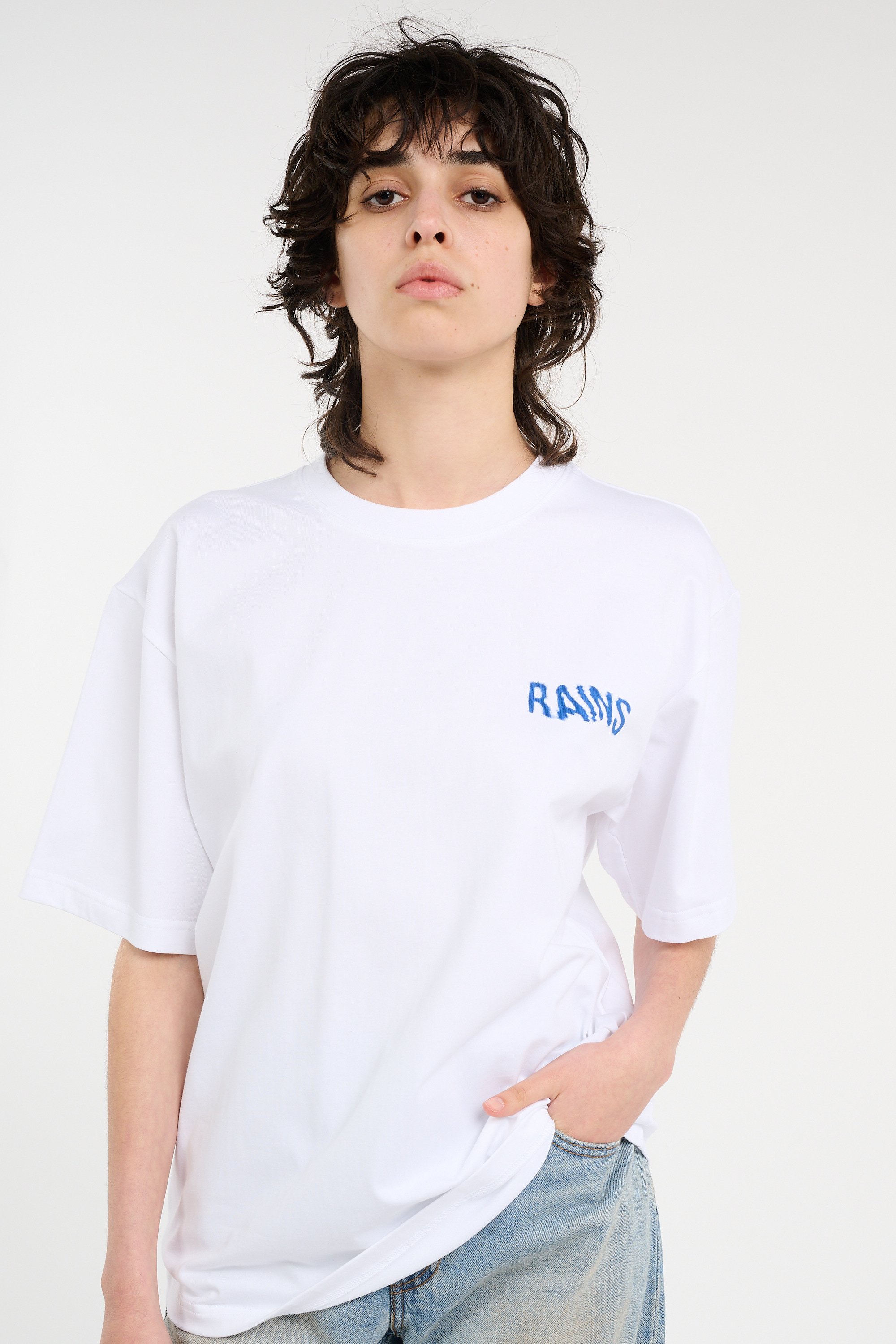 T-shirt | Blanc RAINS Femme