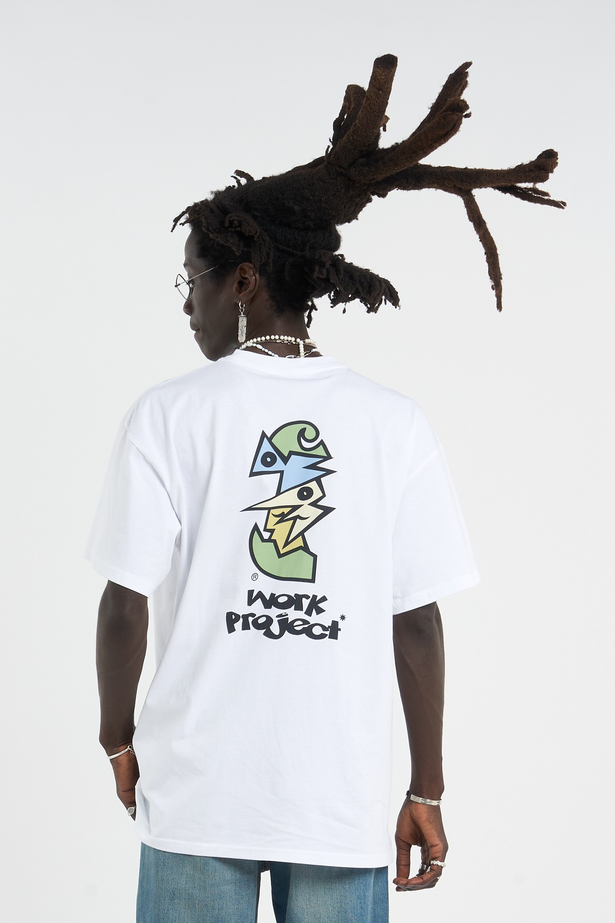 Regular-fit round-neck cotton T-shirt | White CARHARTT WIP Men