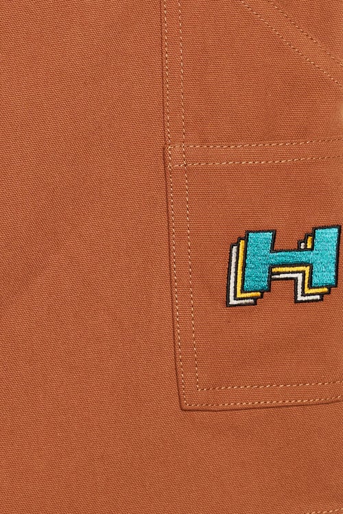 HUF short Marron