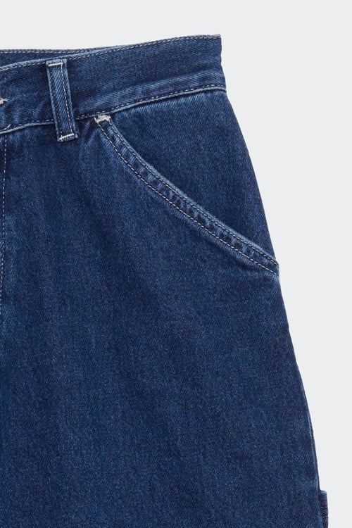 CARHARTT WIP Straight leg jeans Blue