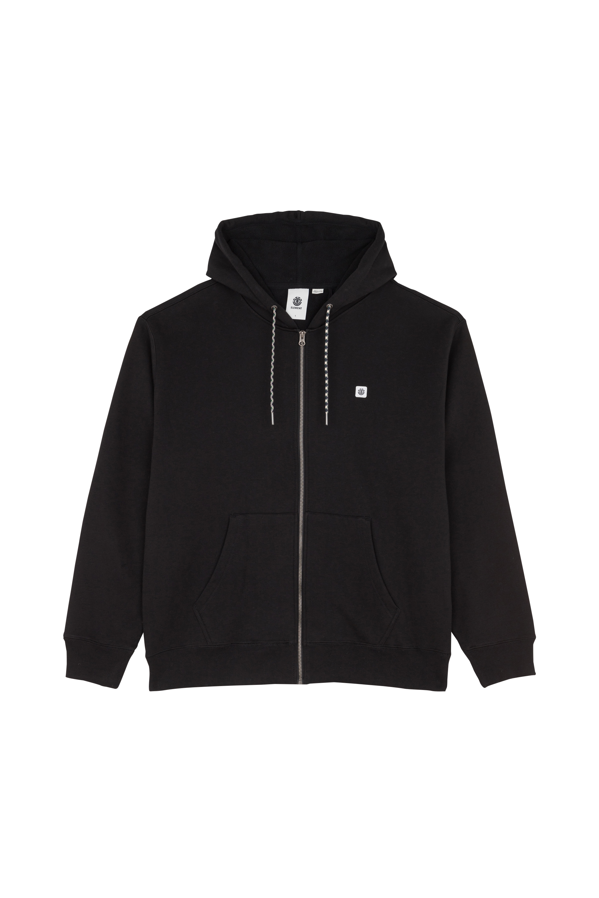 Zip-up hoodie Black