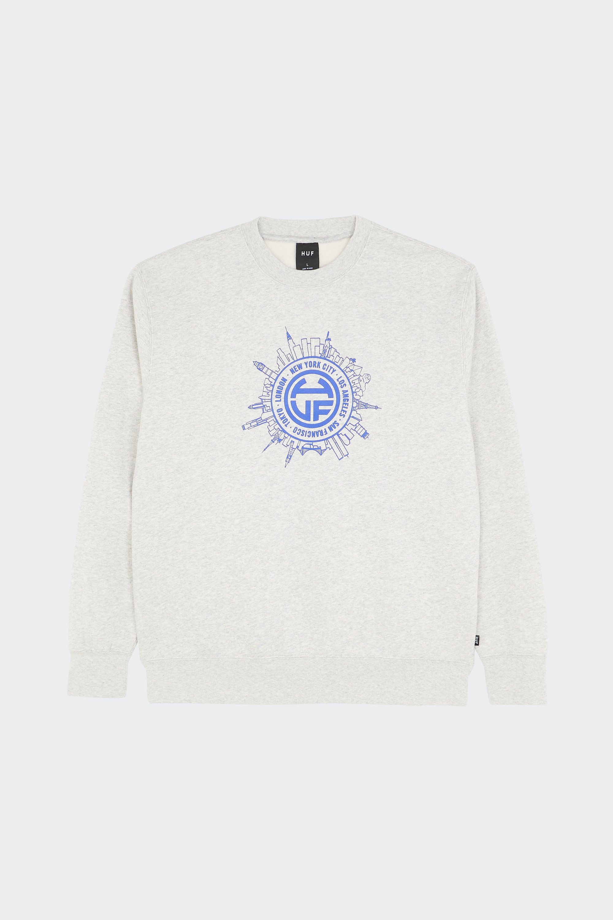 Sweatshirt | Grey by HUF Sweatshirt Grey